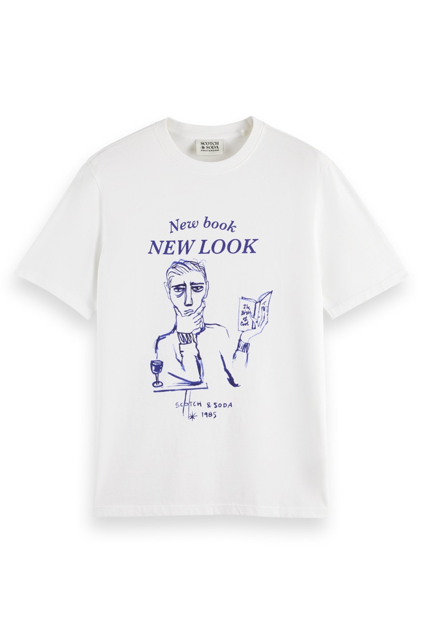 REGULAR FIT FRONT ARTWORK T-SHIRT WHITE 1