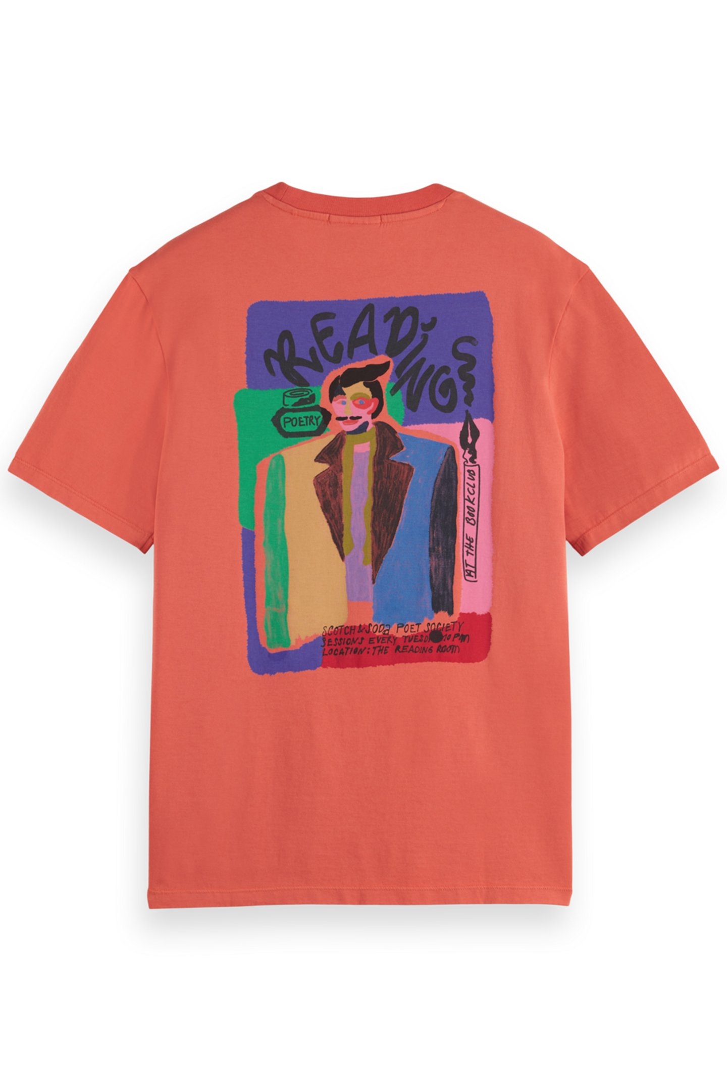 REGULAR FIT FRONT BACK ARTWORK T-SHIRT NEGRONI 5