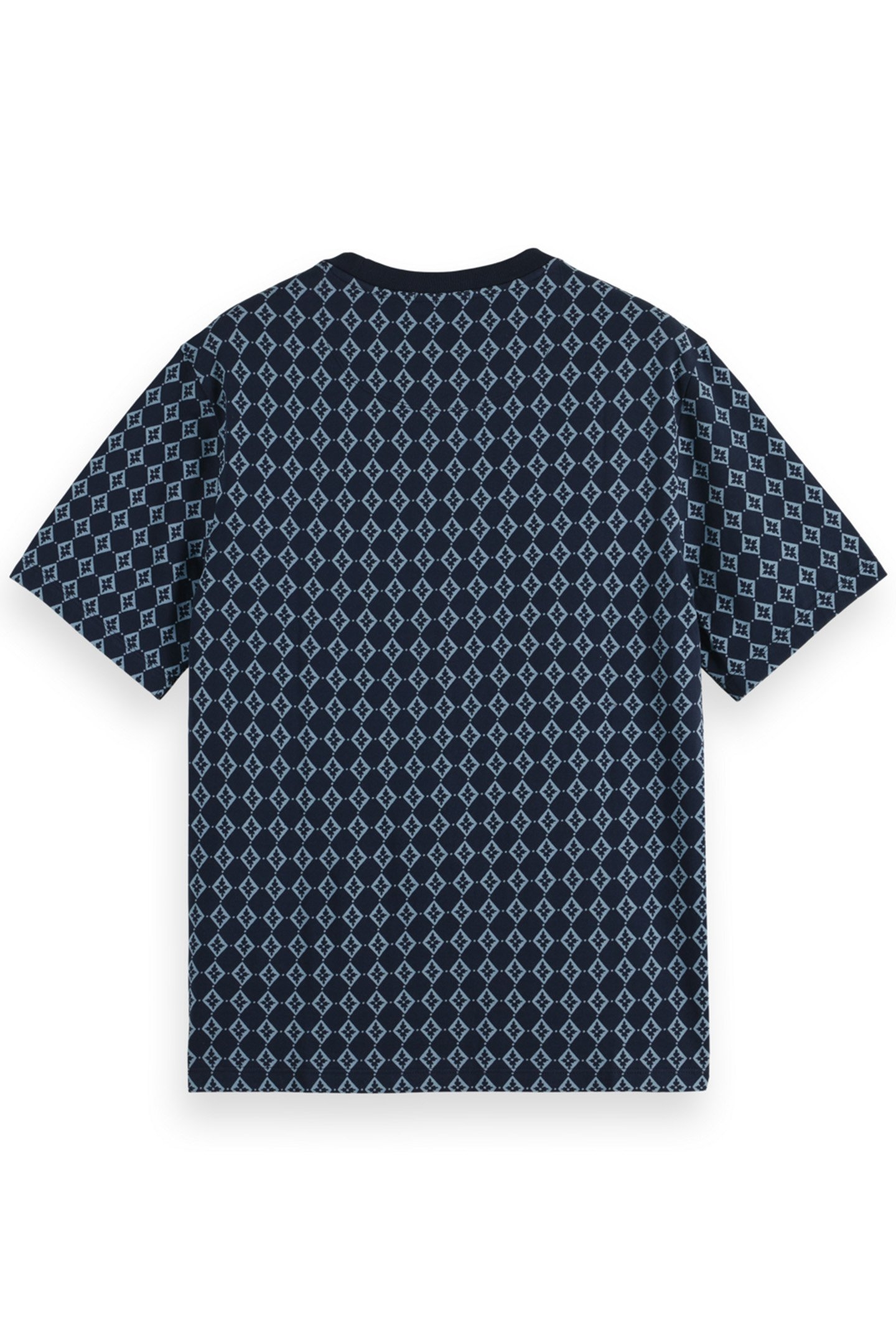 REGULAR FIT MINI ALL OVER PRINT T-SHIRT NIGHT GEO FLOWER 2