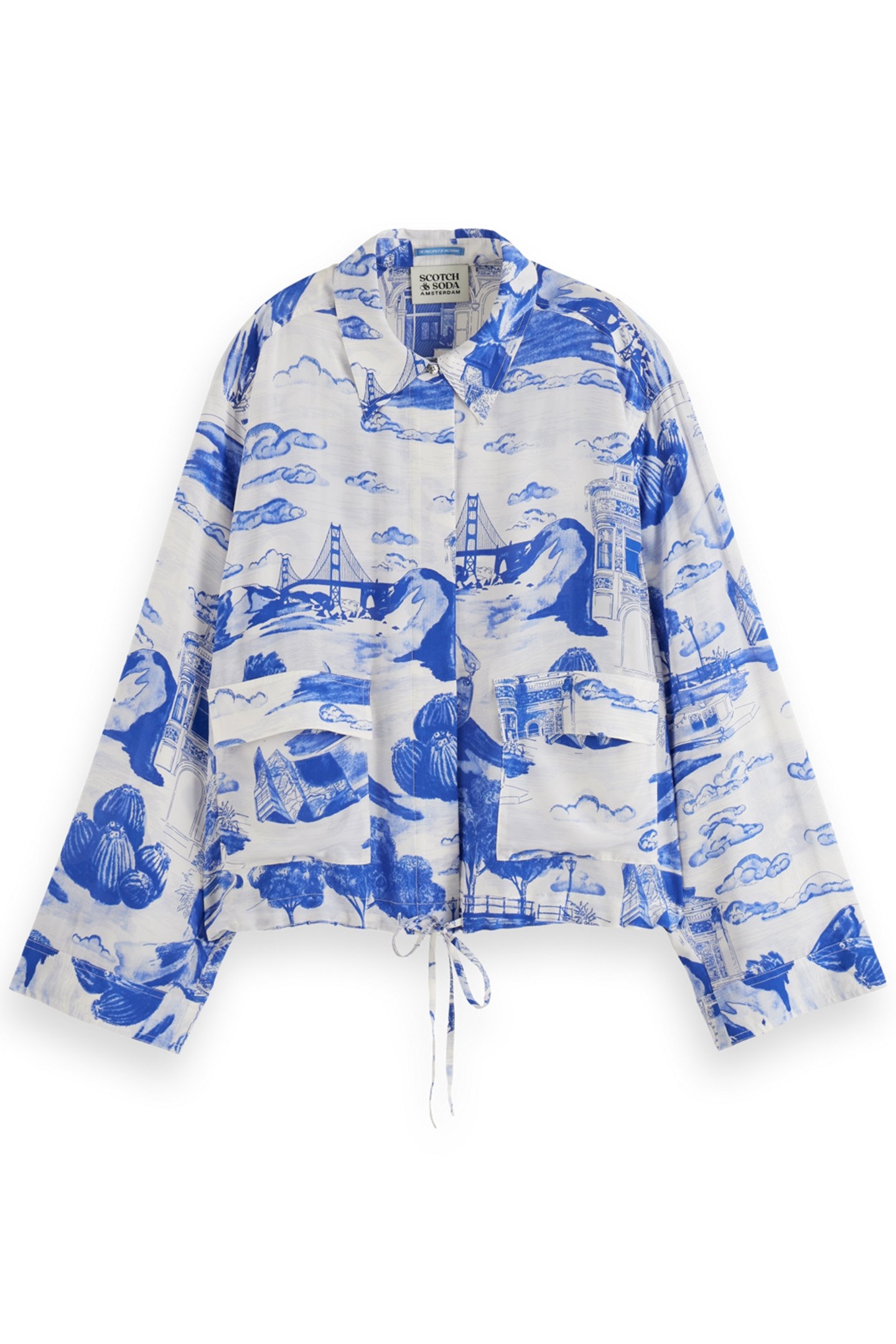 UTILITY FLUID SHIRT JOURNEY OF THE FREE MIND BLUE 4