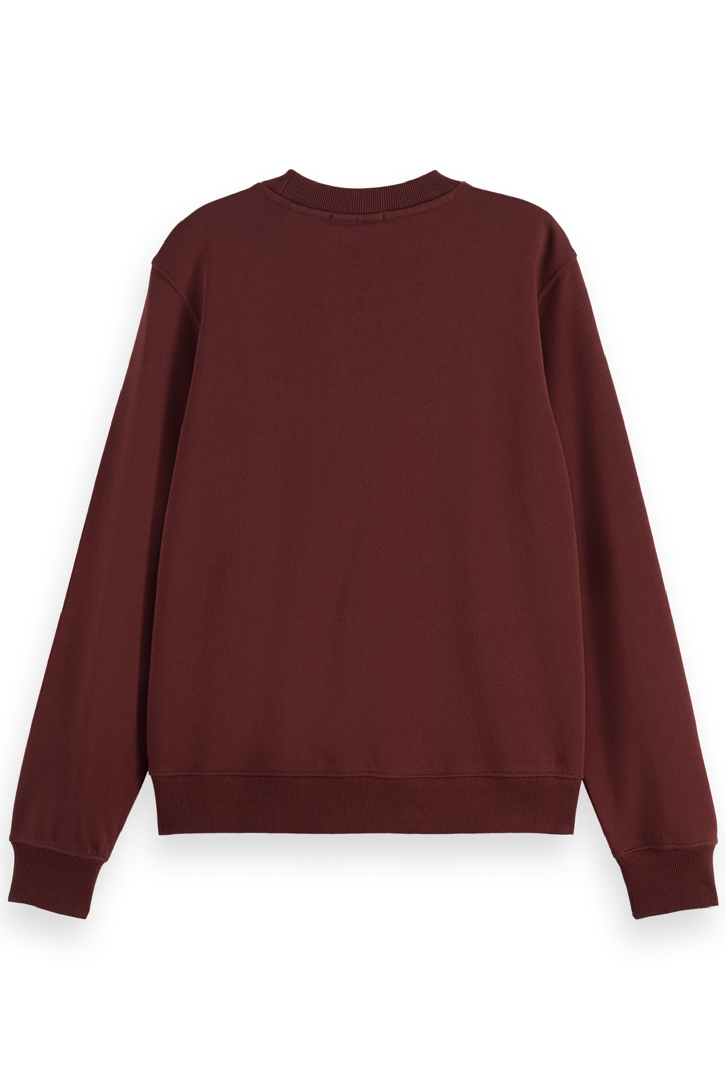 CHEST ARTWORK REGULAR FIT SWEATSHIRT BORDEAUX 5