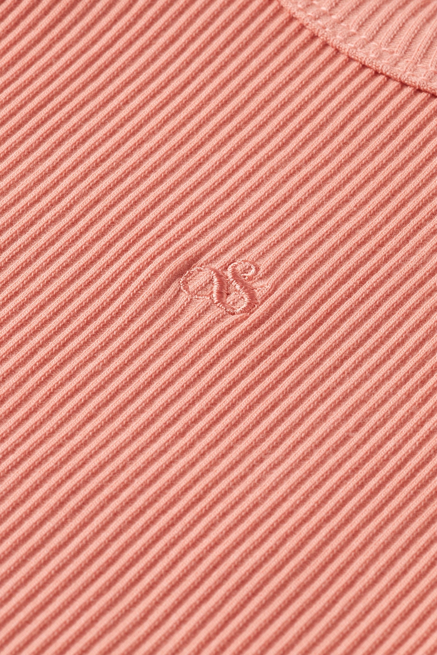 RACER RIB TANK CLAY PINK 3