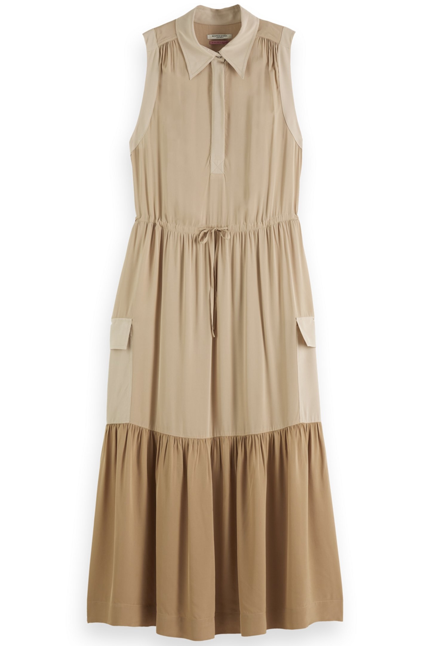 MAXI FLUID UTILITY DRESS DESERT SAND 1