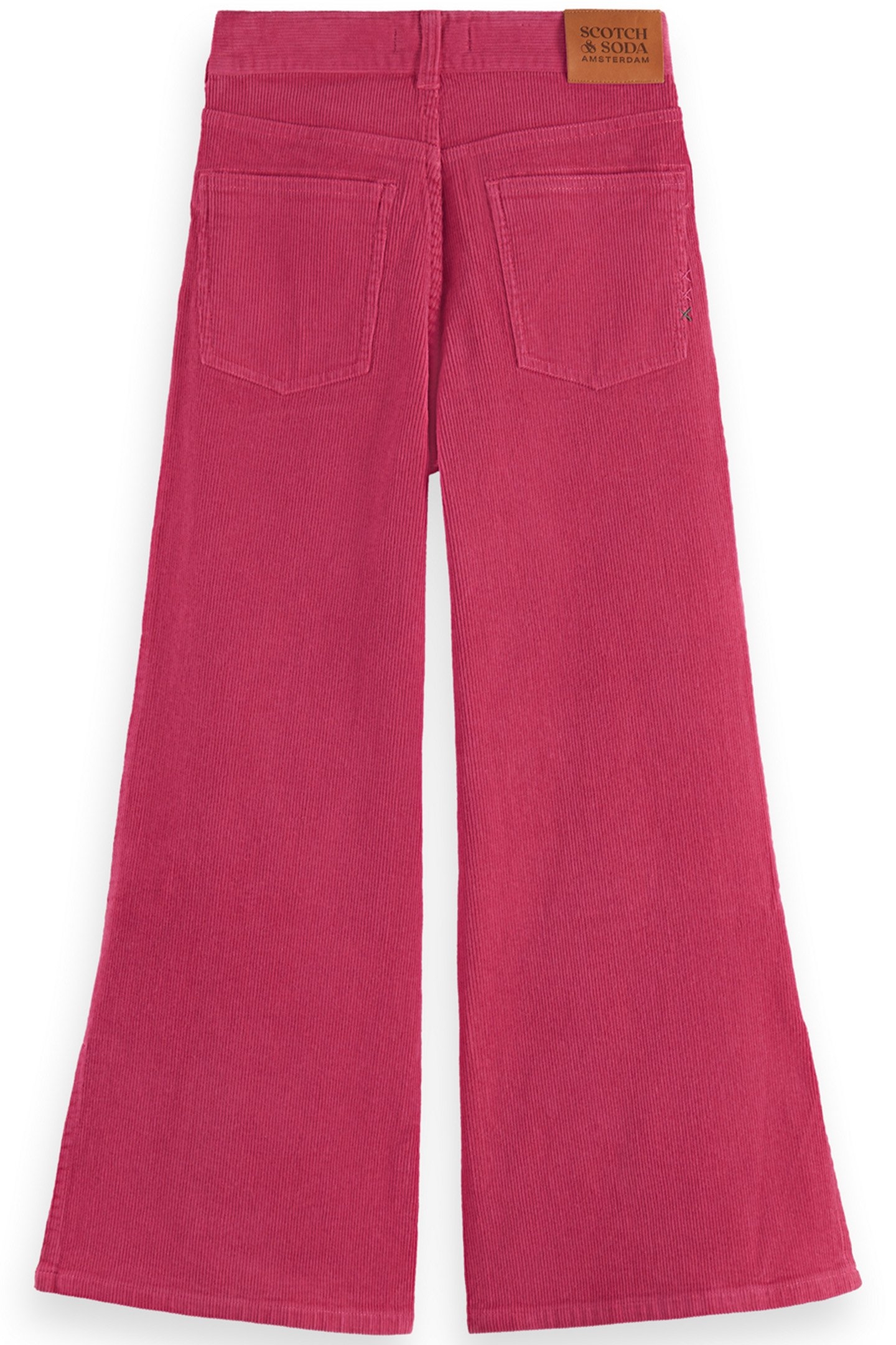 GIRL THE WAVE WIDE LEG JEANS - CORDUROY BOHEMIAN PINK 2