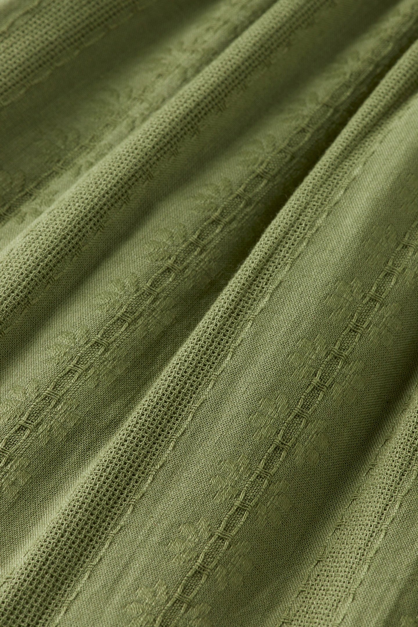 GIRL PRETTY COTTON EASY DRESS WITH LUREX DETAILS NEW MILITAR 3