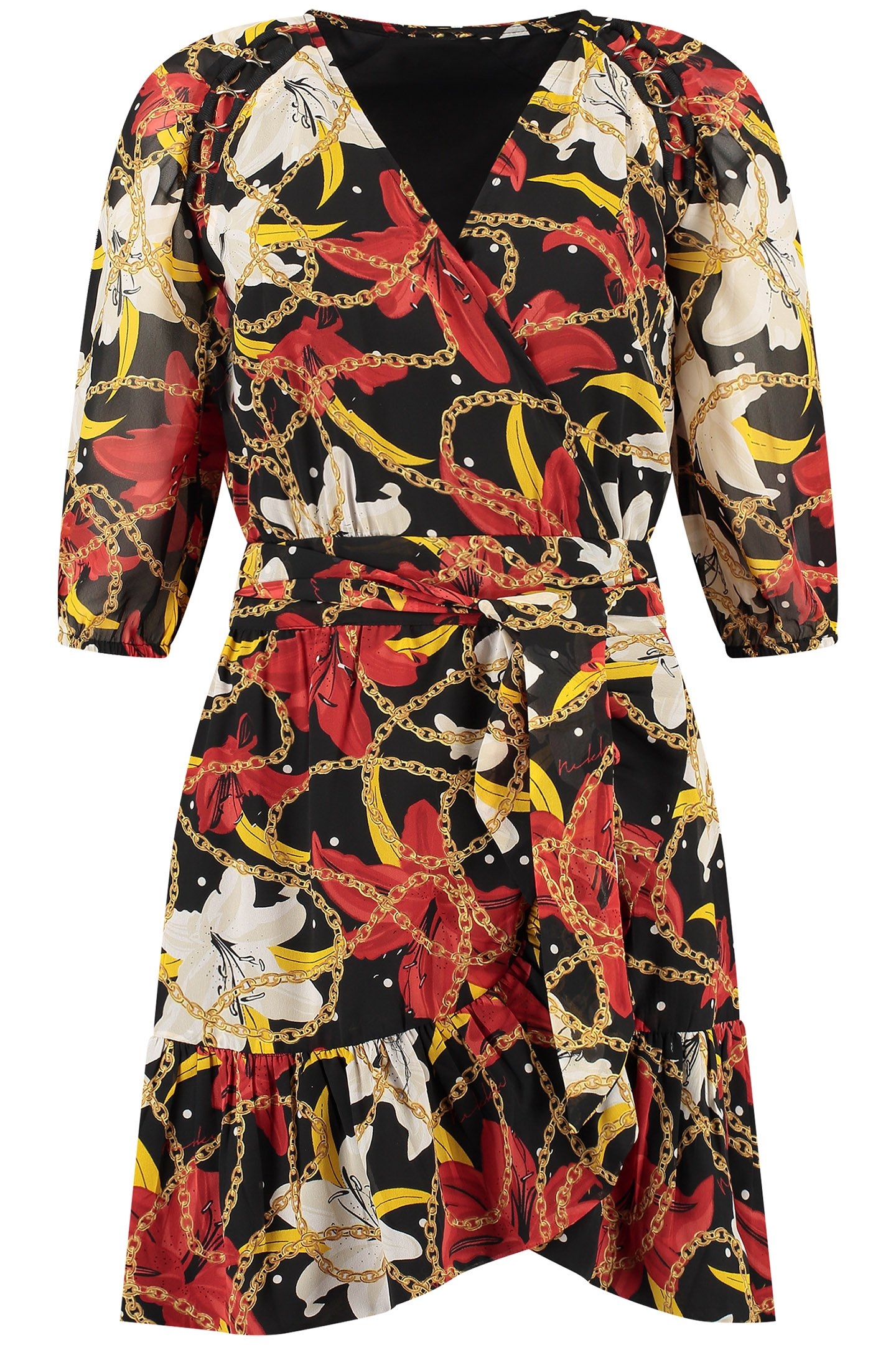 DEERFIELD DRESS BLACK 1