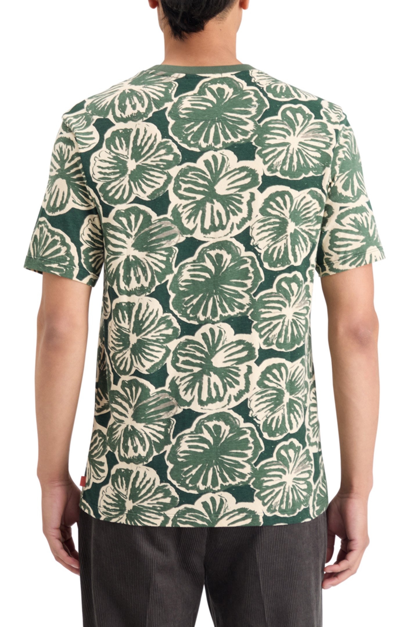 BIG ALL OVER PRINT T-SHIRT SAN FRAN FLOWER 2