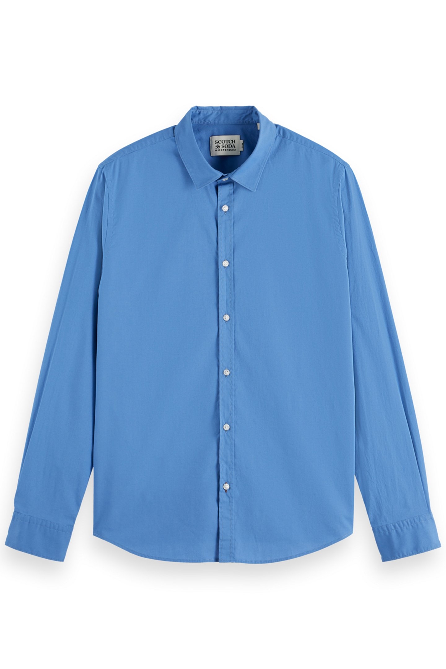 ESSENTIAL POPLIN SOLID SMART BLUE 1