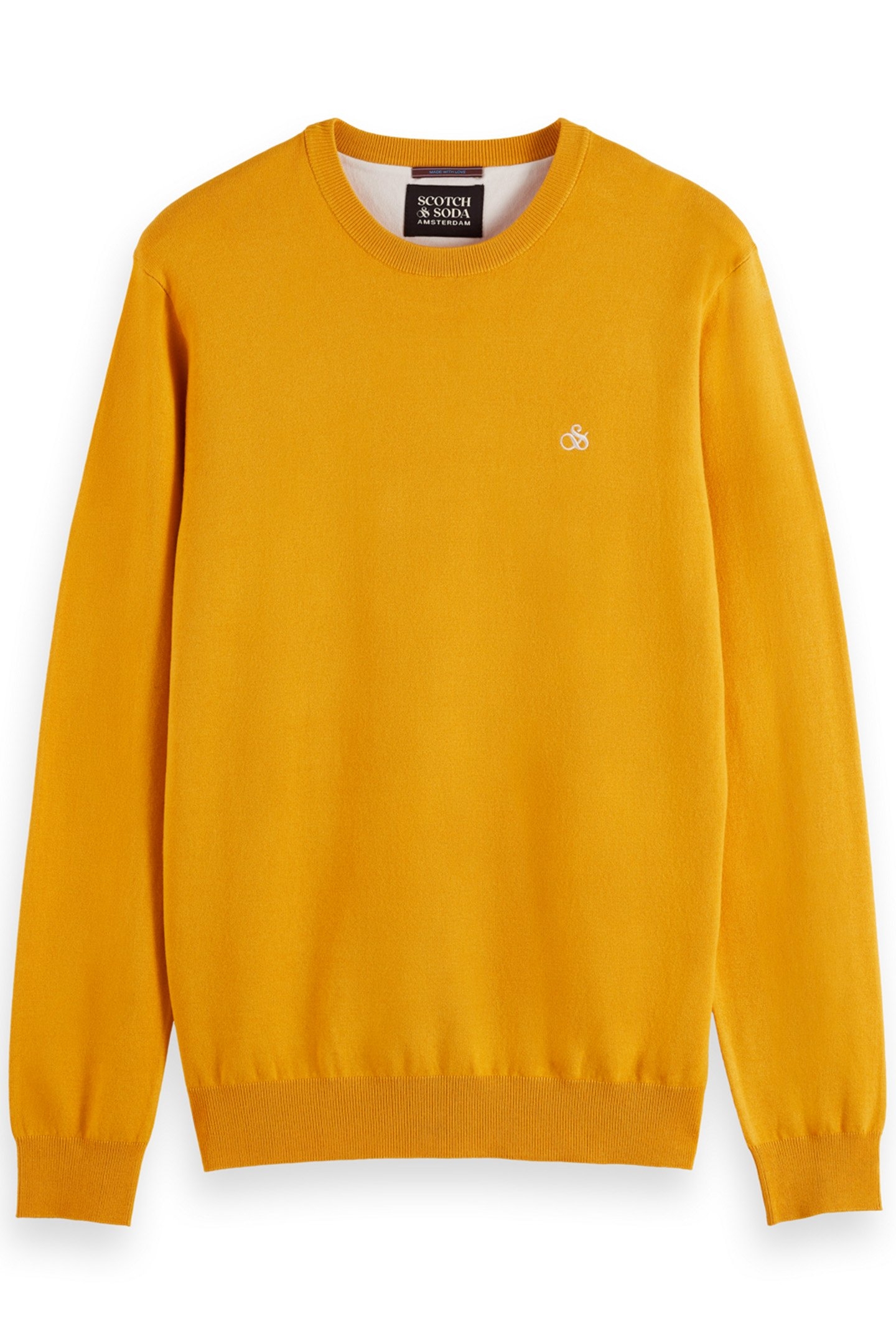 ESSENTIAL VISCOSE SWEATER YELLOW CAB 1