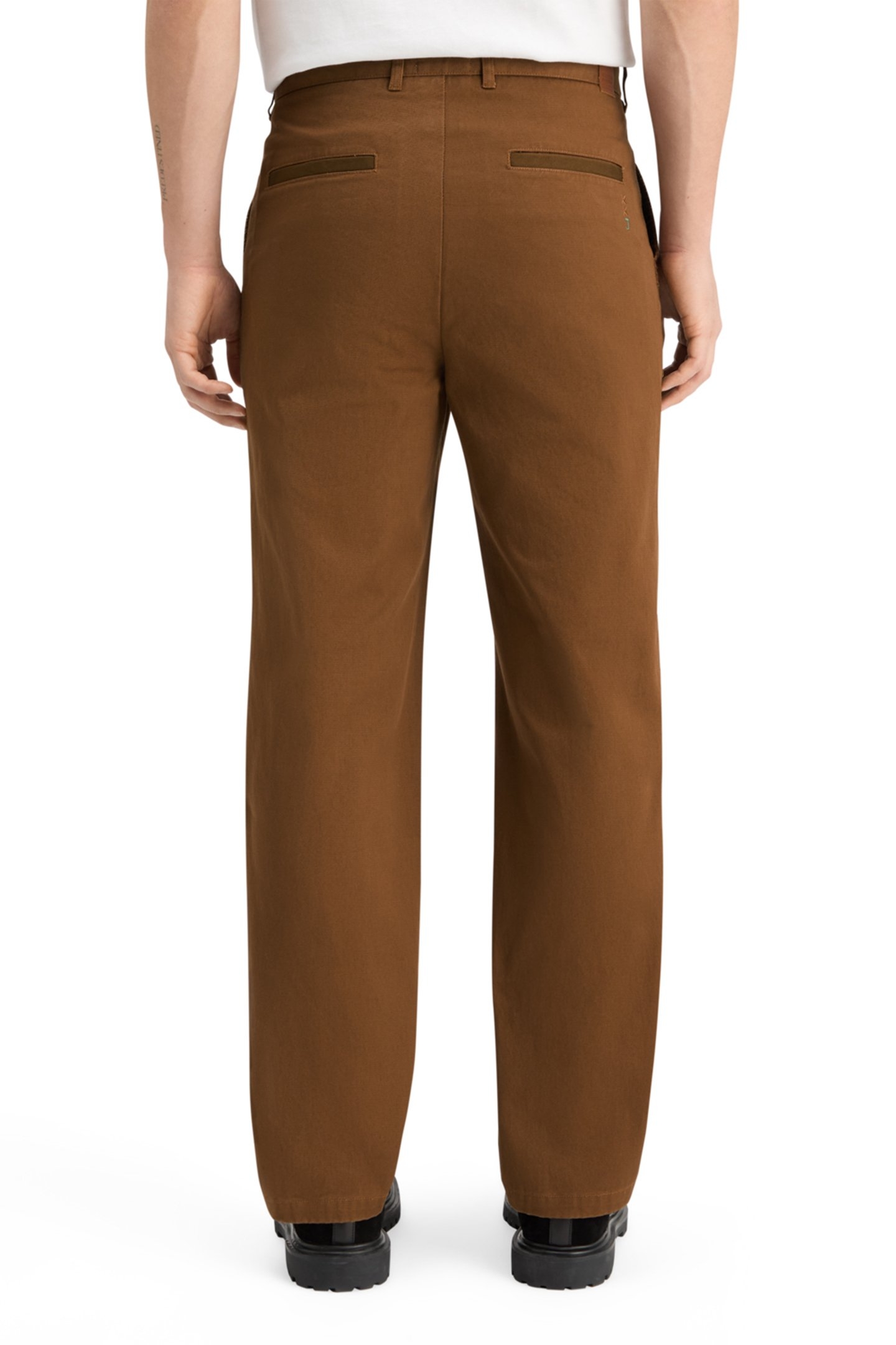 JOE JONAS X SCOTCH SODA STRAIGHT FIT TWILL CHINO BISON 2