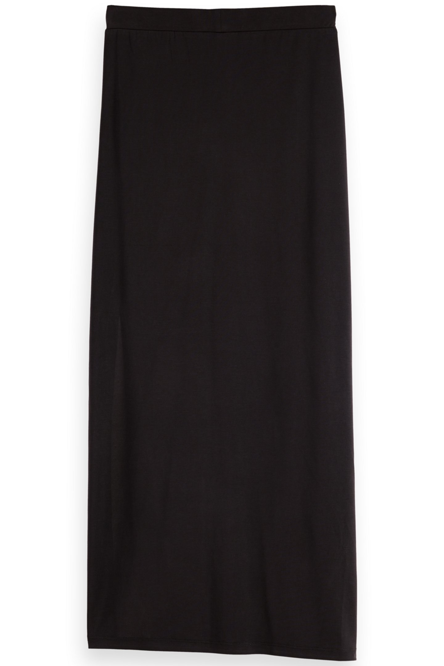DRAPED JERSEY SKIRT EVENING BLACK 2