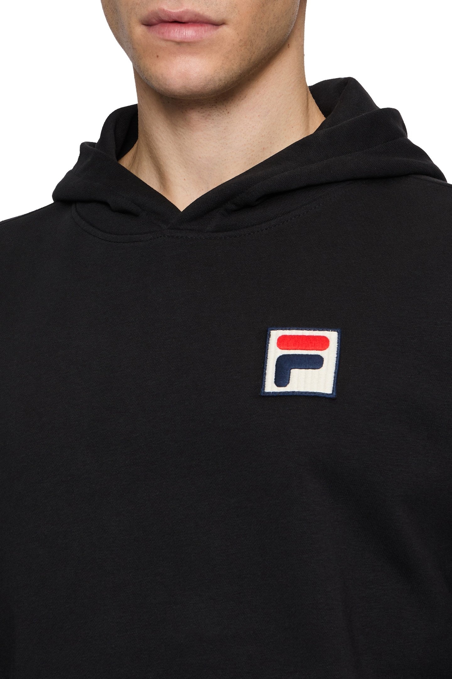 UNISEX BRACKNELL LOOSE HOODIE BLACK 7