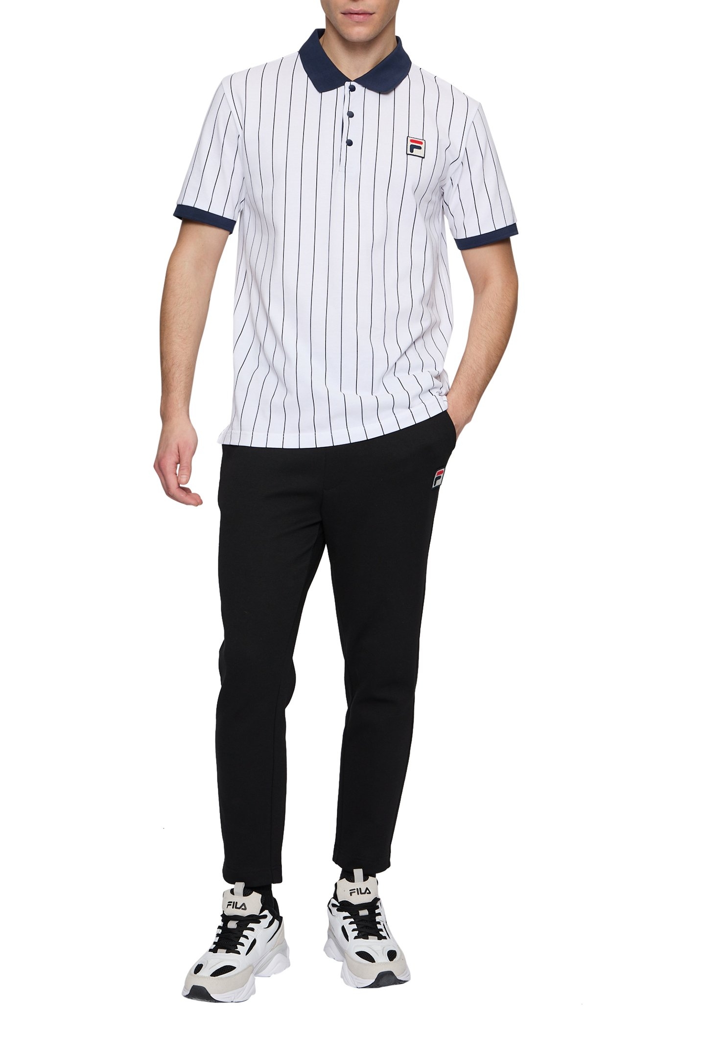 LOBBES TAPERED PANTS BLACK 3