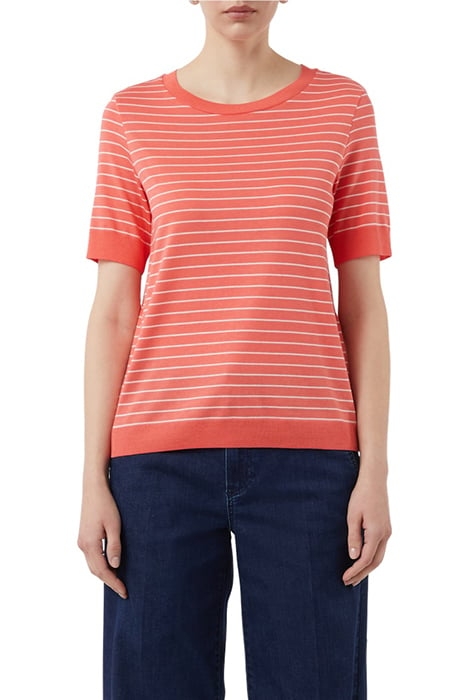 COMMA T-SHIRTS CORAL 1