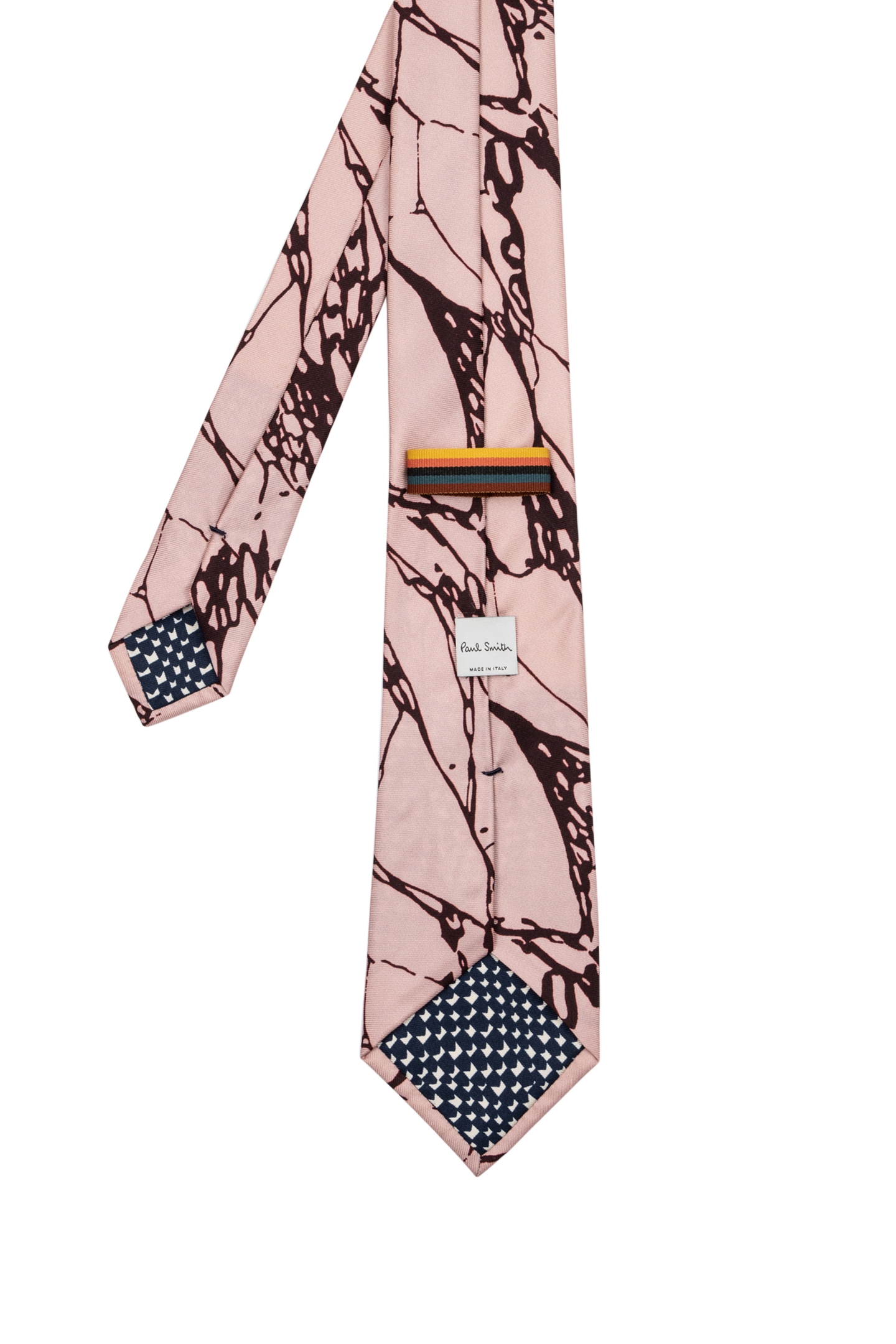 MEN TIE MARBLE PINK 2