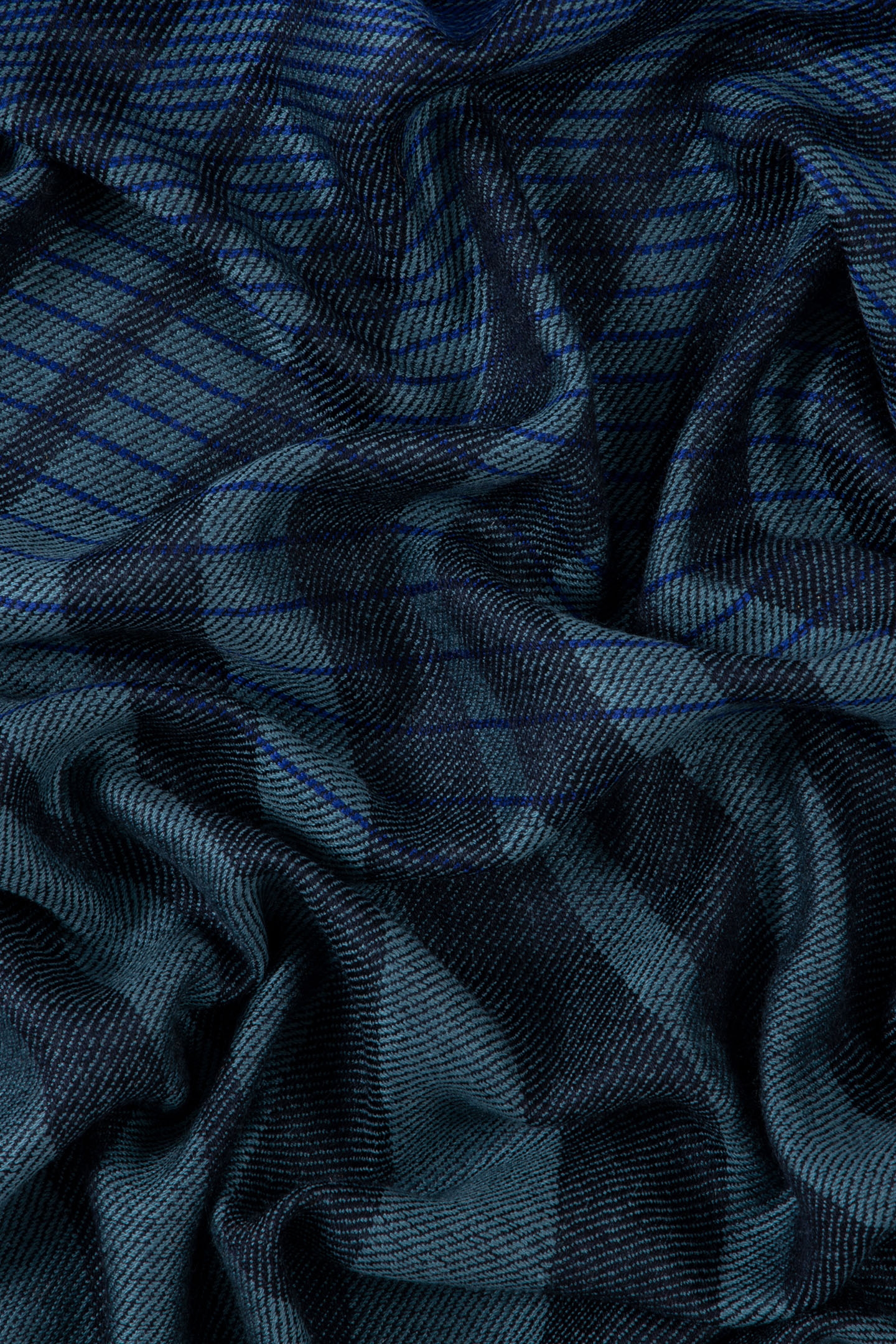 WOMEN SCARF SWIRL GRAD NAVY 4