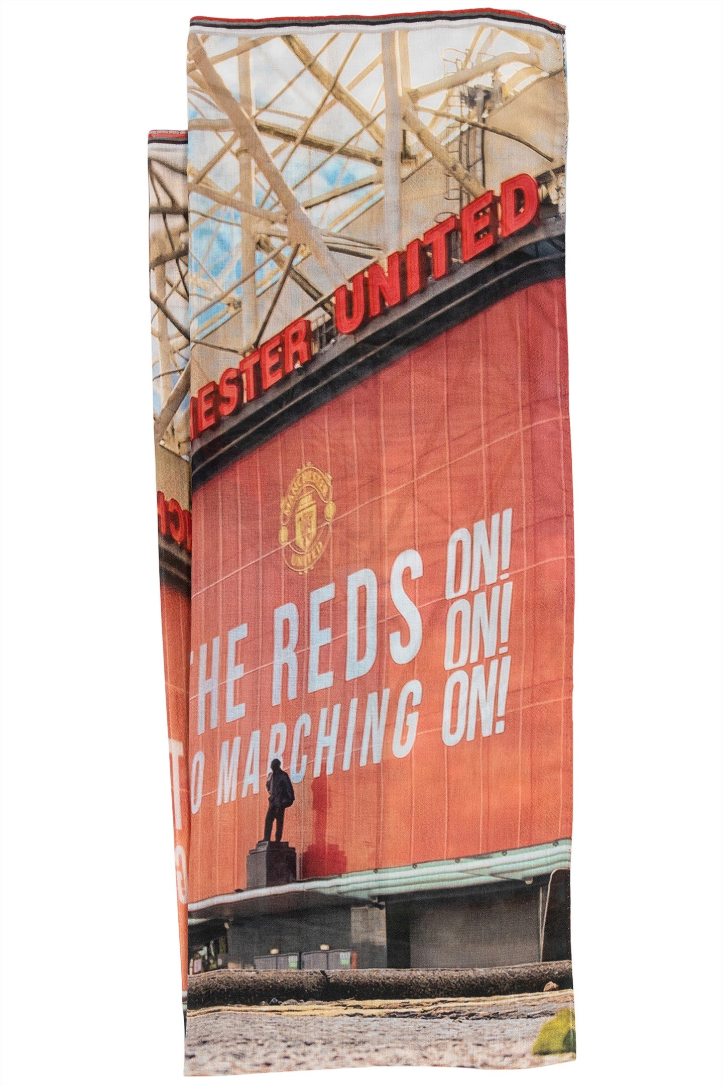 MEN SCARF MAN U STADIUM MULTI COLOURED 2