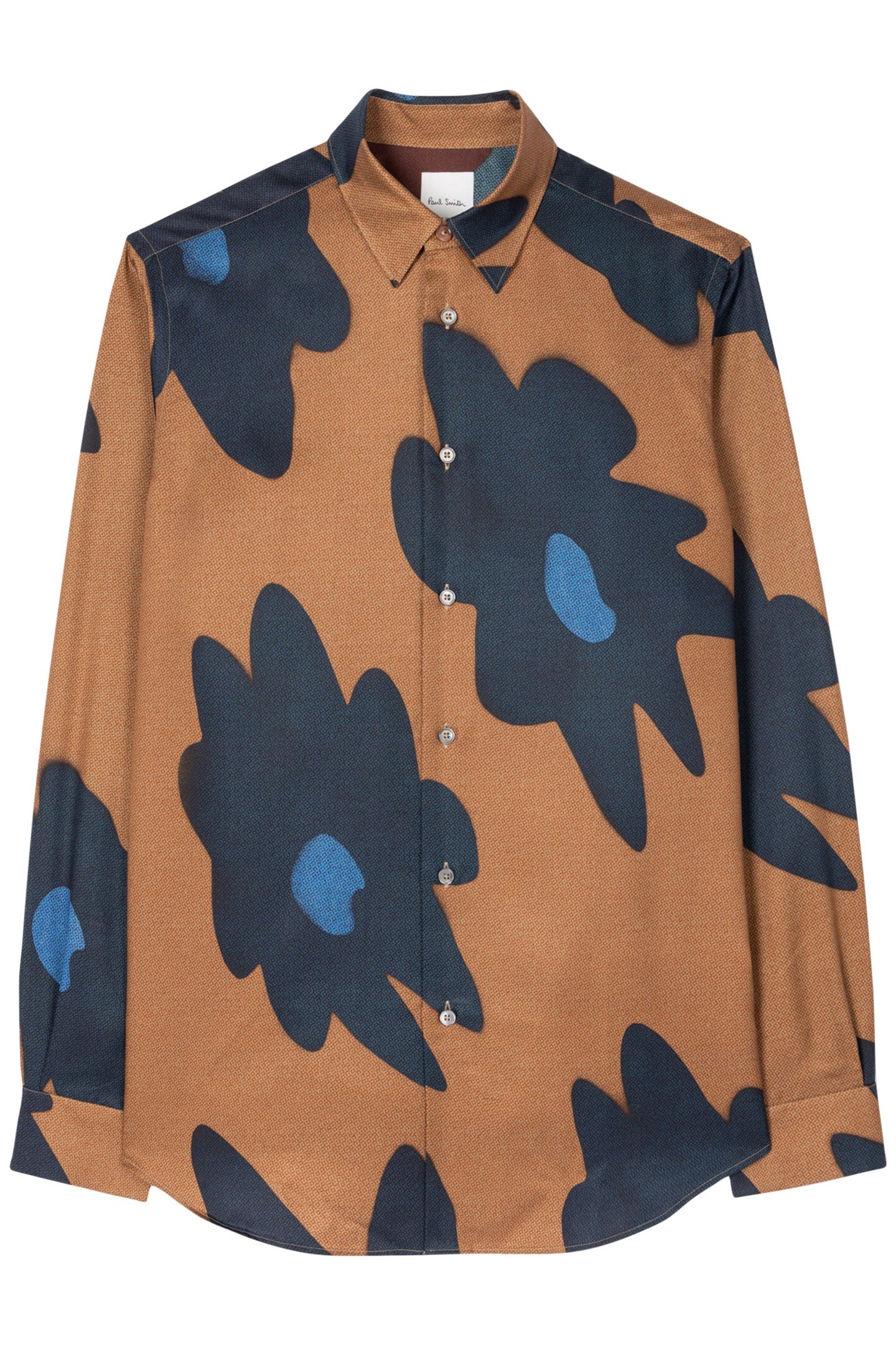 S/C REGULAR FIT SHIRT TAN 3