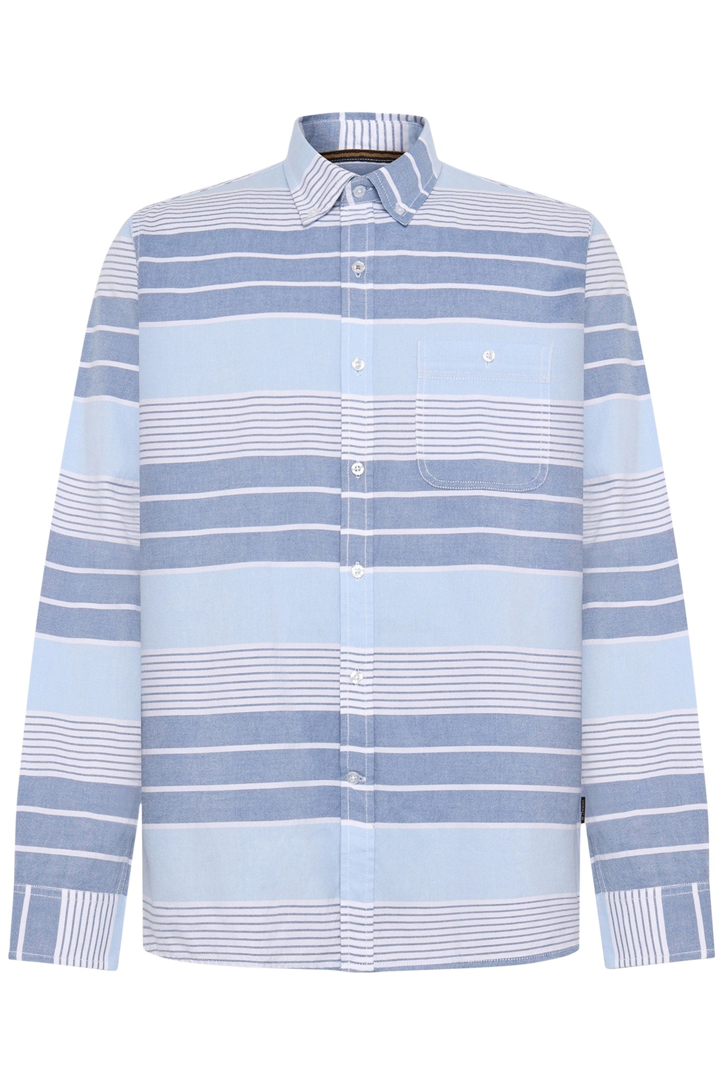 PACOSI OXFORD STRIPE BLUE PLACIDE 1