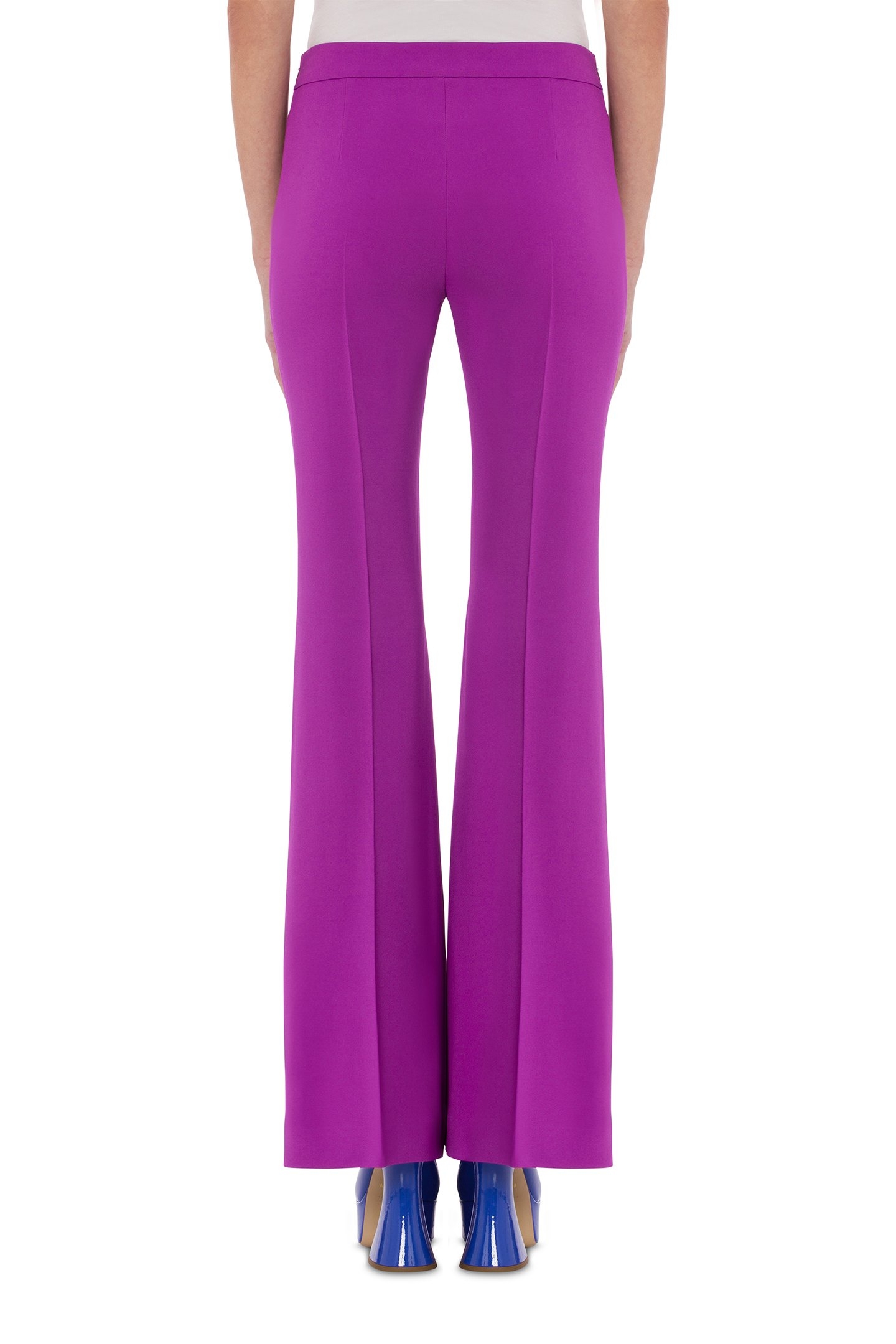 60'S CADY FLARED TROUSERS VIOLET 2