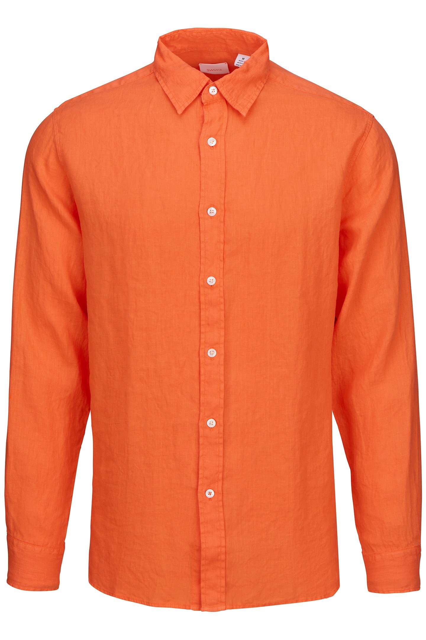 AMALFI LINEN SHIRT ARANCIA 1