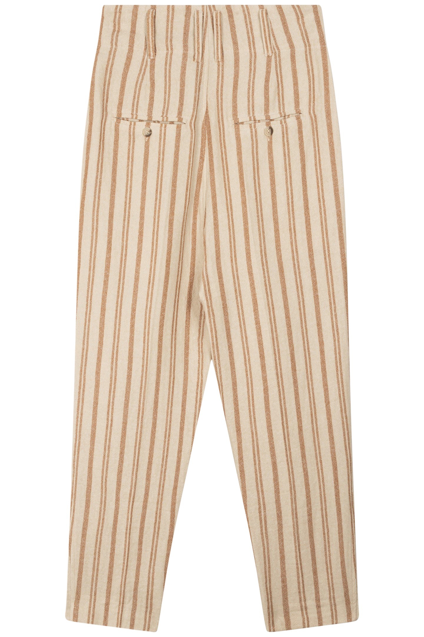 PANTS COTTON STRIPES ECRU 5