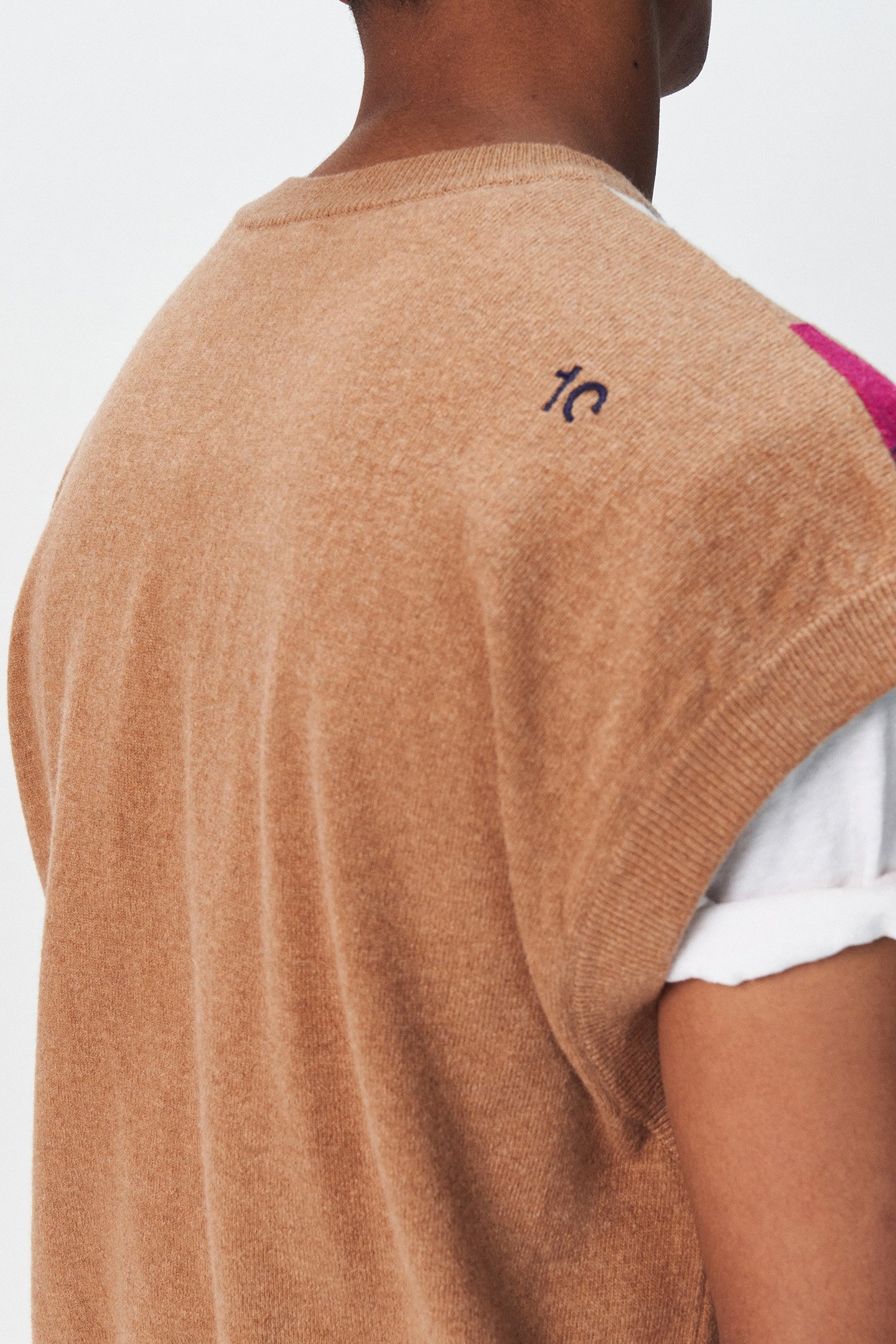 PARKER KNIT SPENCER CAMEL 6