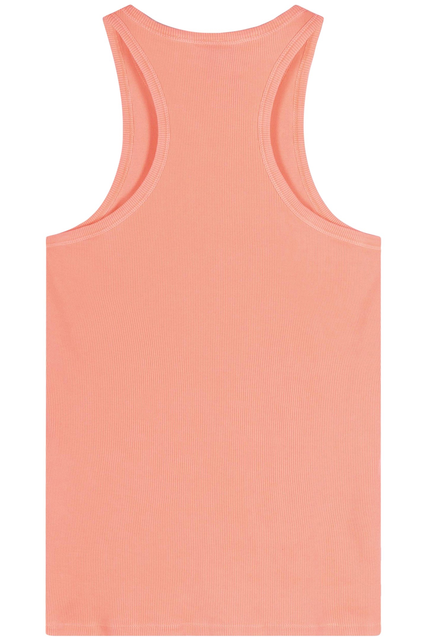 TANK TOP RIB FLUOR CORAL 4