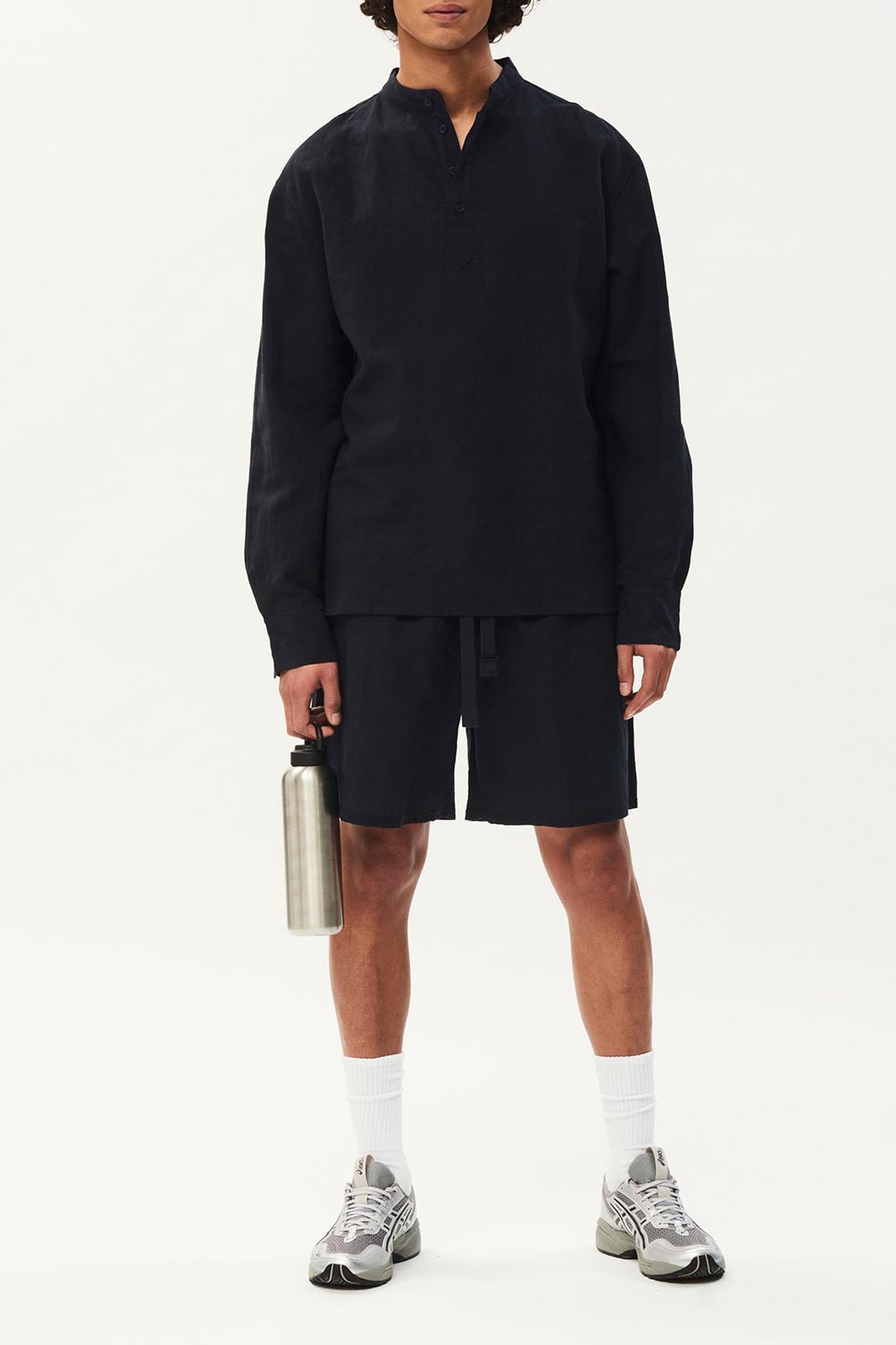 KICK HENLEY SHIRT DARK BLUE 2