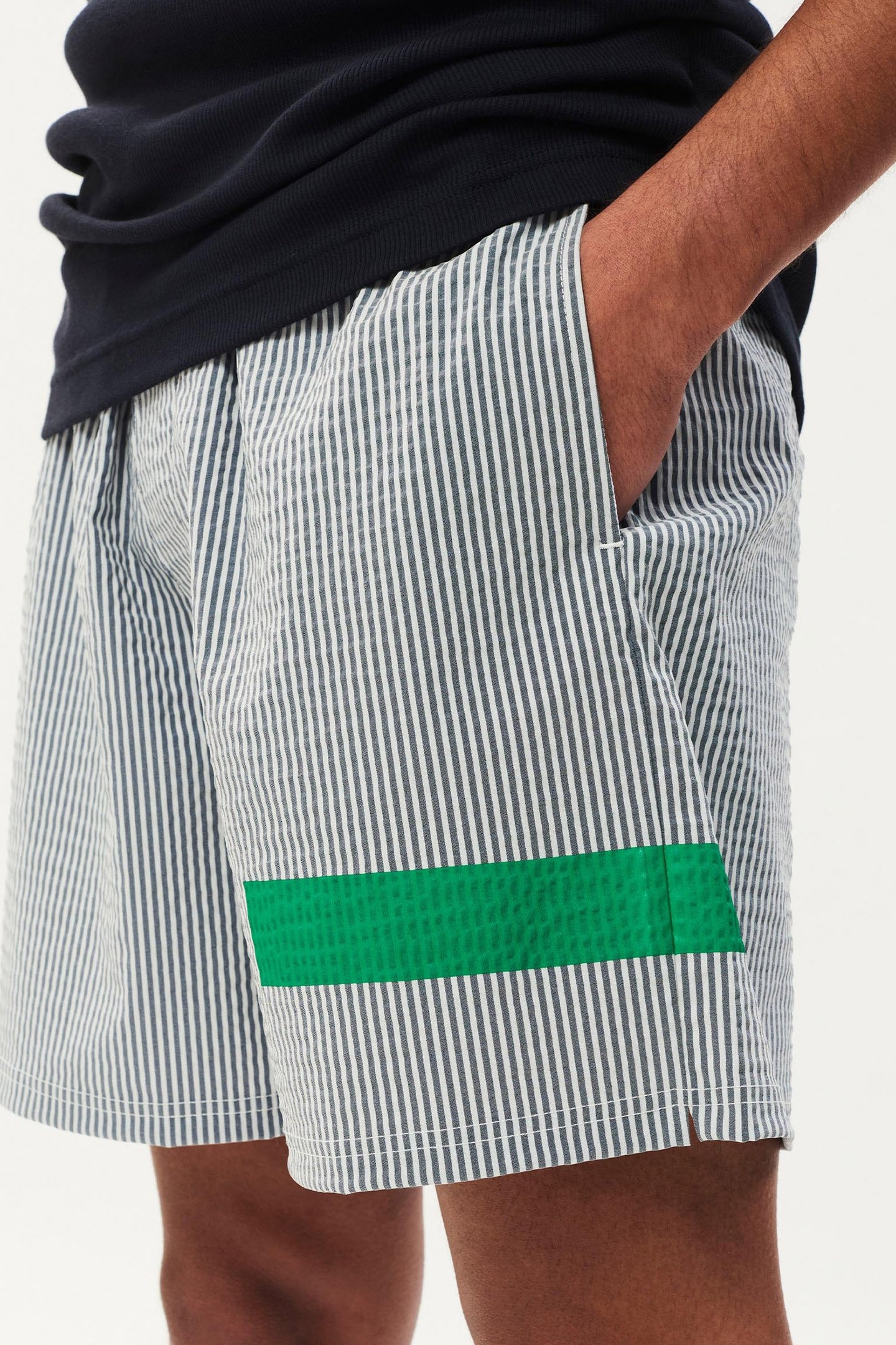 TOMAS SWIM SHORTS ECRU 5