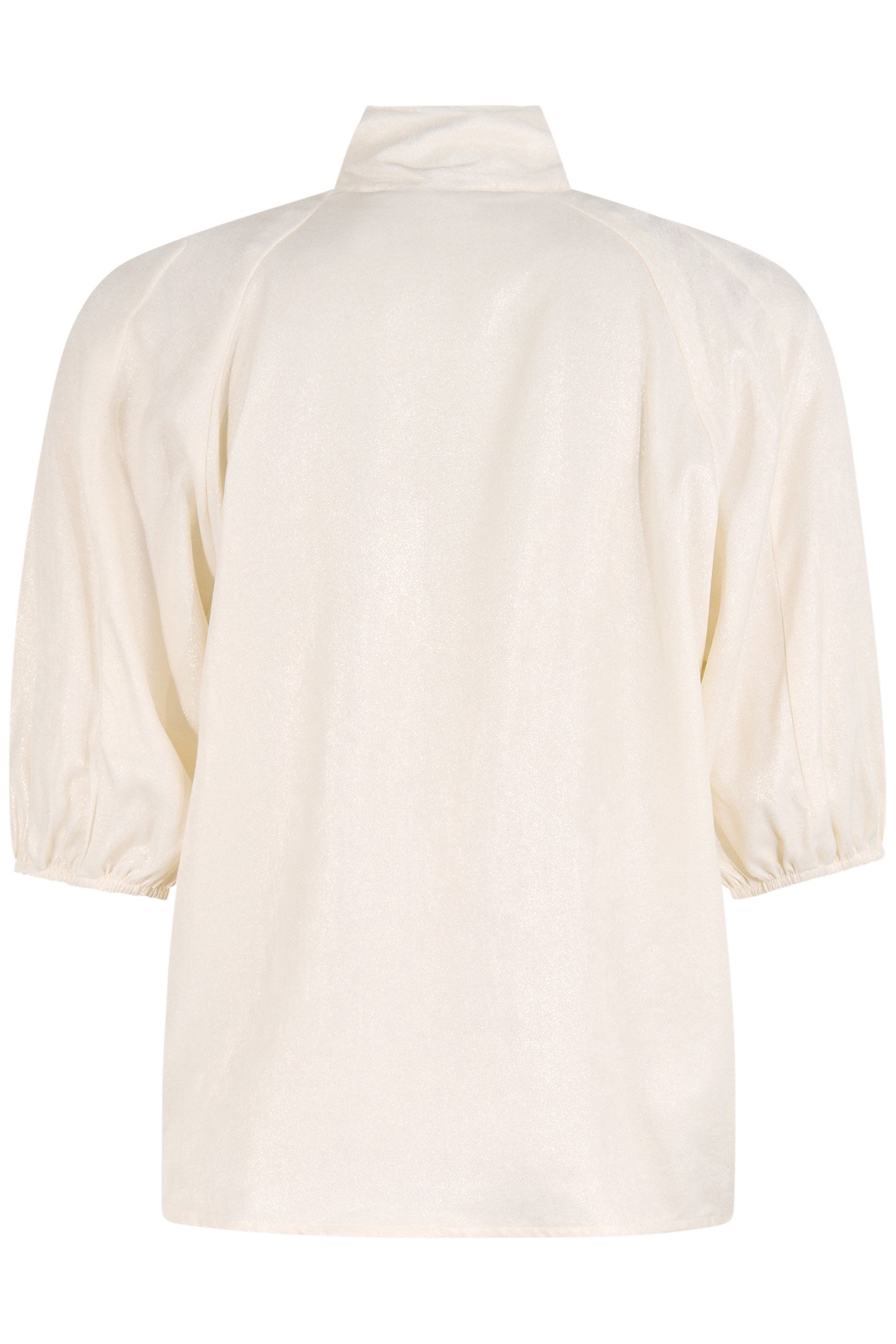 LA-SBSHINE BOW BLOUSE OFFWHITE 5