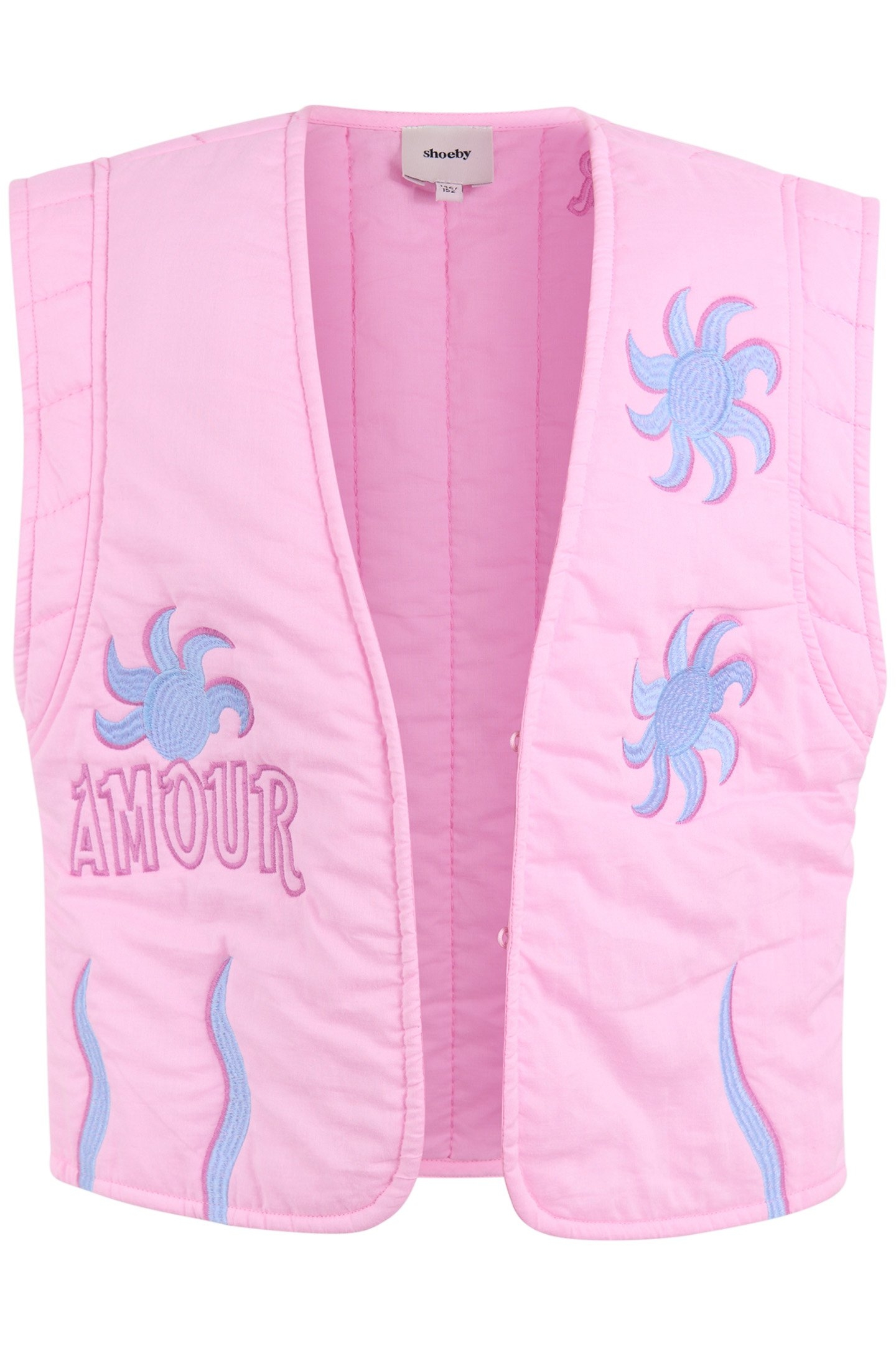 GAA-SBSLEEVELESS SUN GILET LIGHTPINK 1