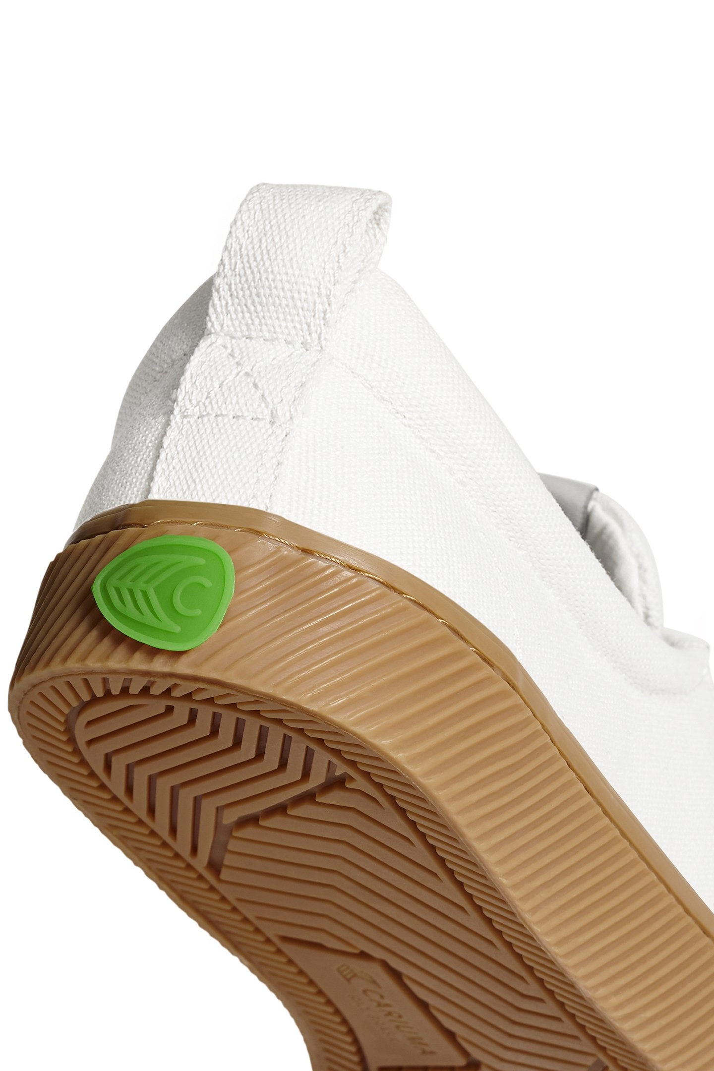 OCA LOW GUM OFF-WHITE CANVAS SNEAKER 5