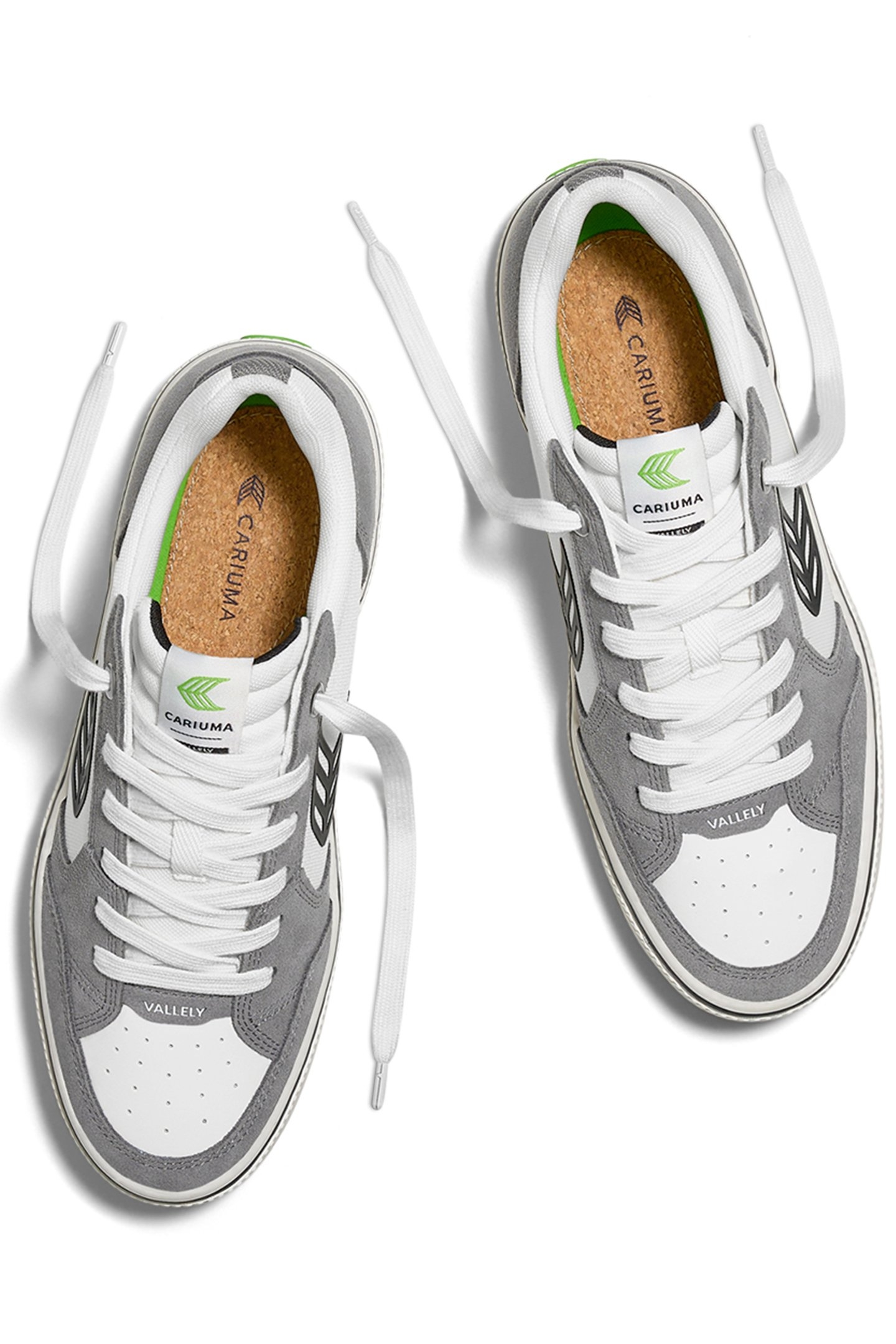 VALLELY PRO OFF-WHITE CORDURA CHARCOAL GREY SUEDE BLACK LOGO 3