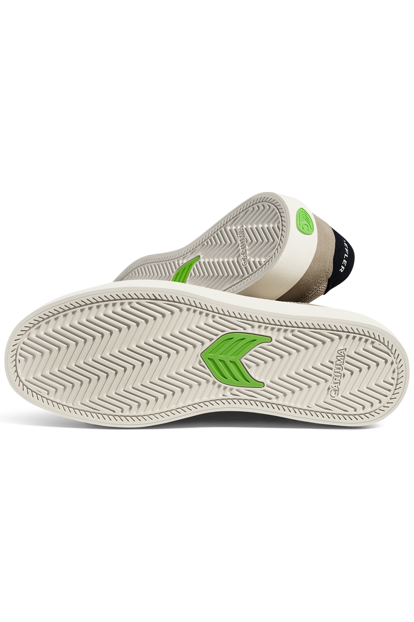 T20 PRO PLAZA TAUPE SUEDE AND MESH BLACK LOGO SNEAKER 4