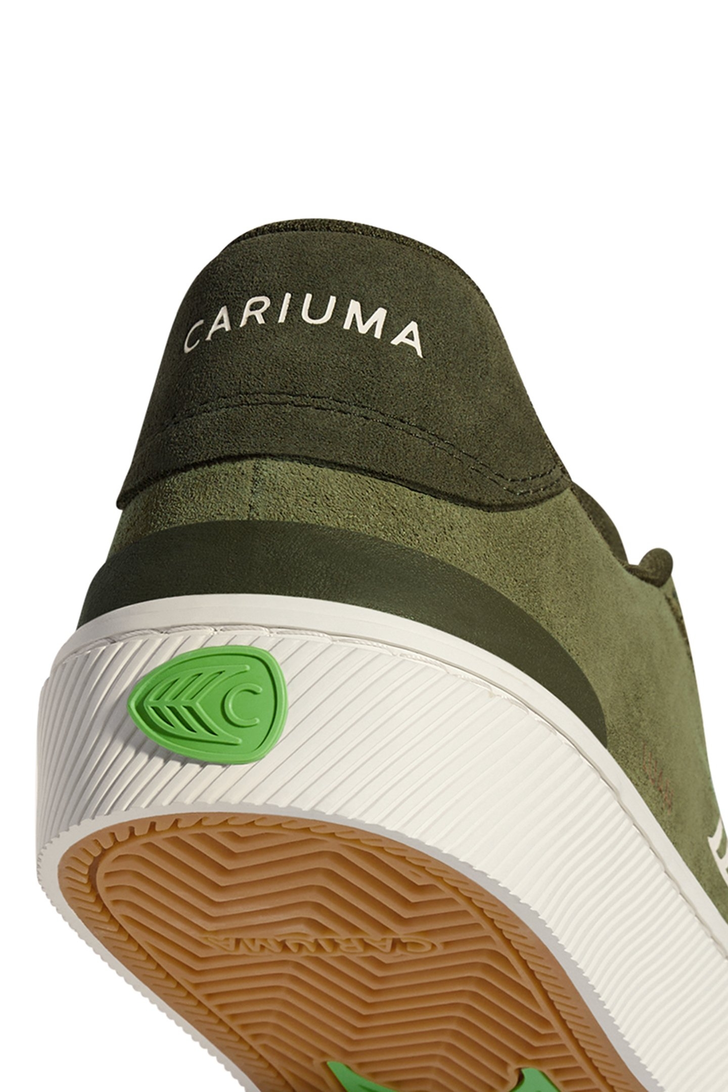 LUAN PRO OLIVE GREEN SUEDE IVORY LOGO BURNT OLIVE SNEAKER 5