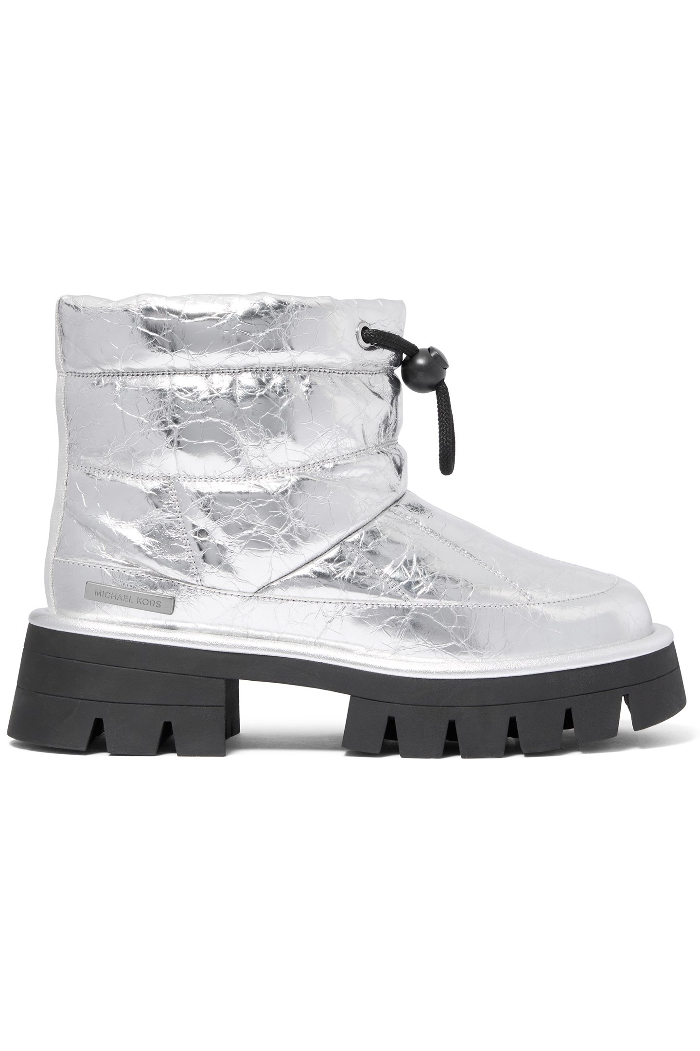 BARTON BOOT IN SILVER 1