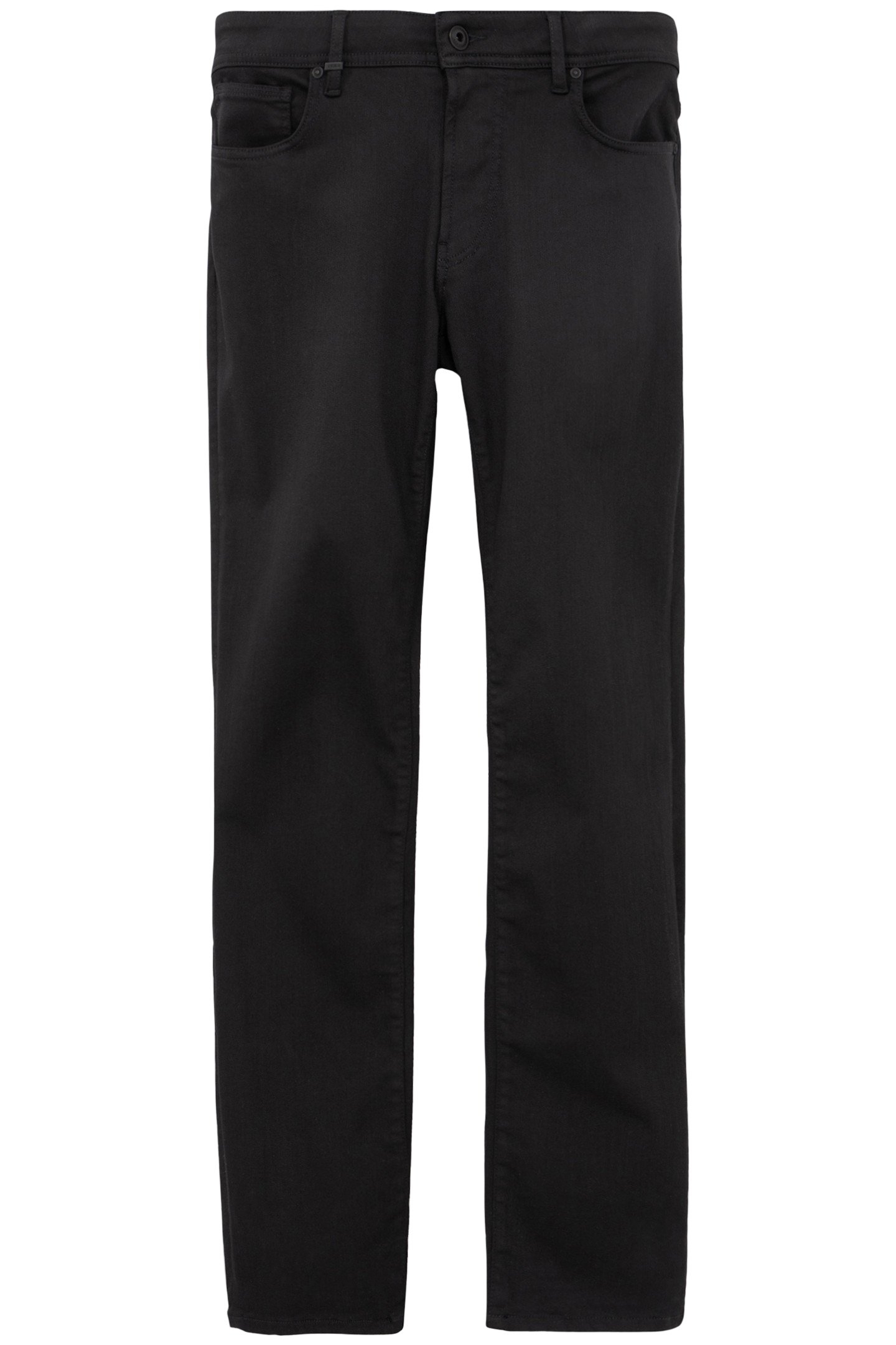 BLACK SLIM WATERLESS ZIGGY JEANS 4