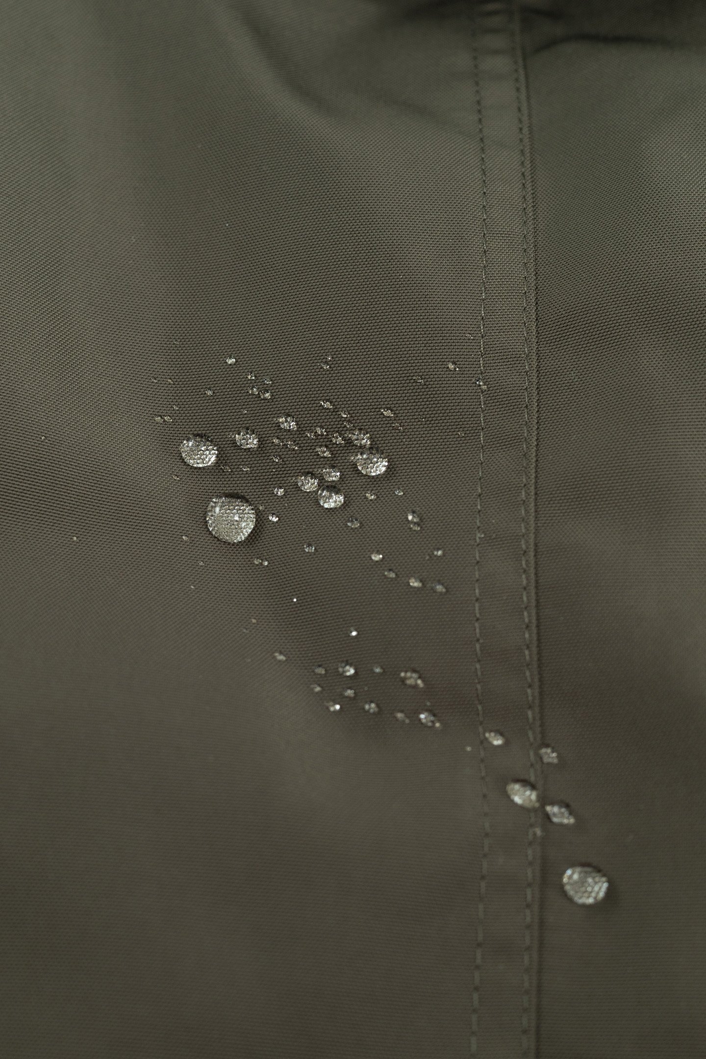 BABY BOY KHAKI NYLON COATED PARKA 8