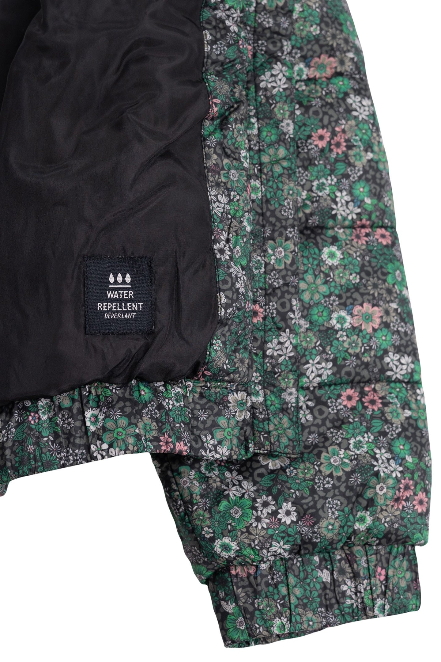 GIRL'S LEO-PRINT KHAKI PADDED JACKET 5