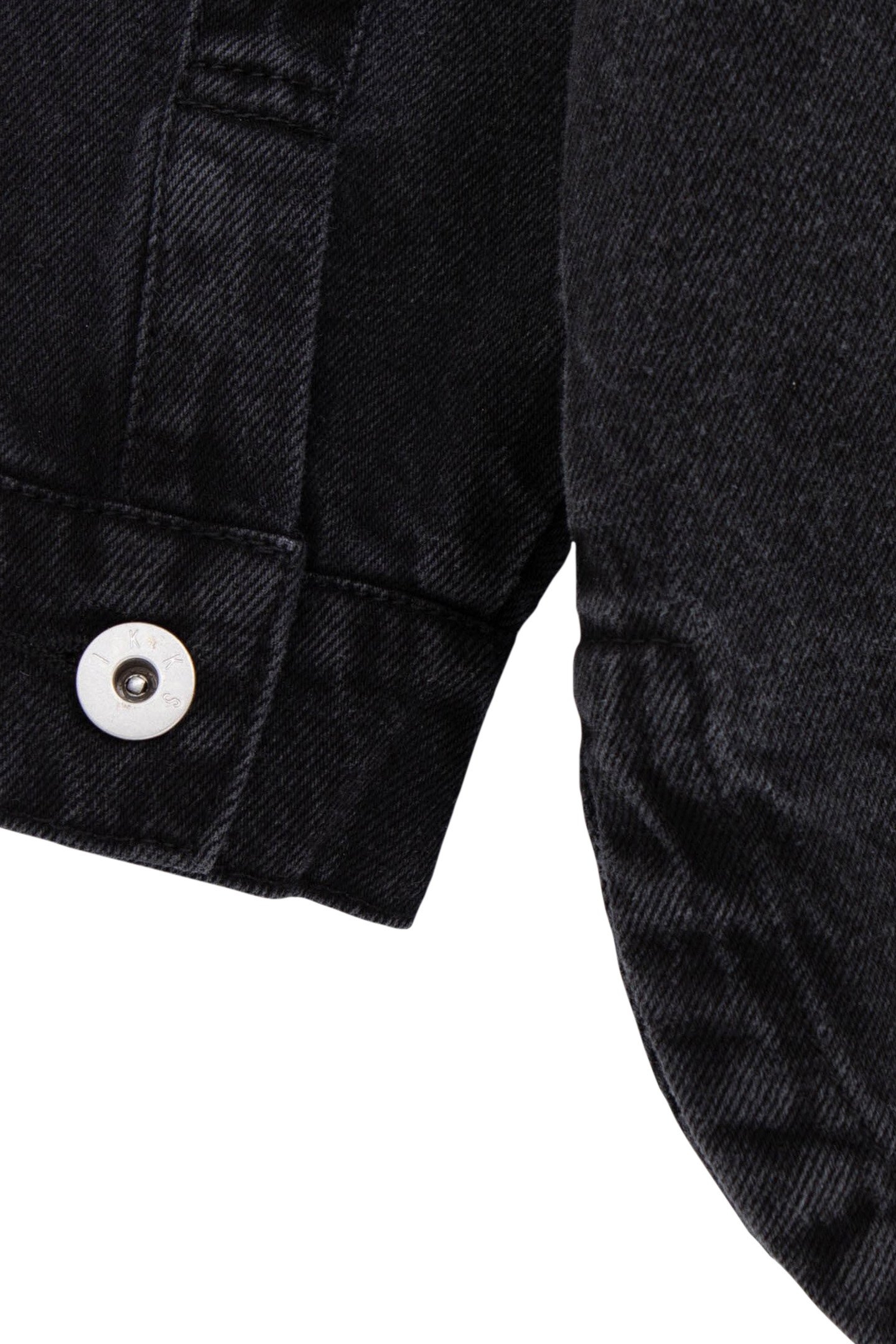 GREY DENIM SHIRT WATERLESS PATCH POCKETS GIRL 4