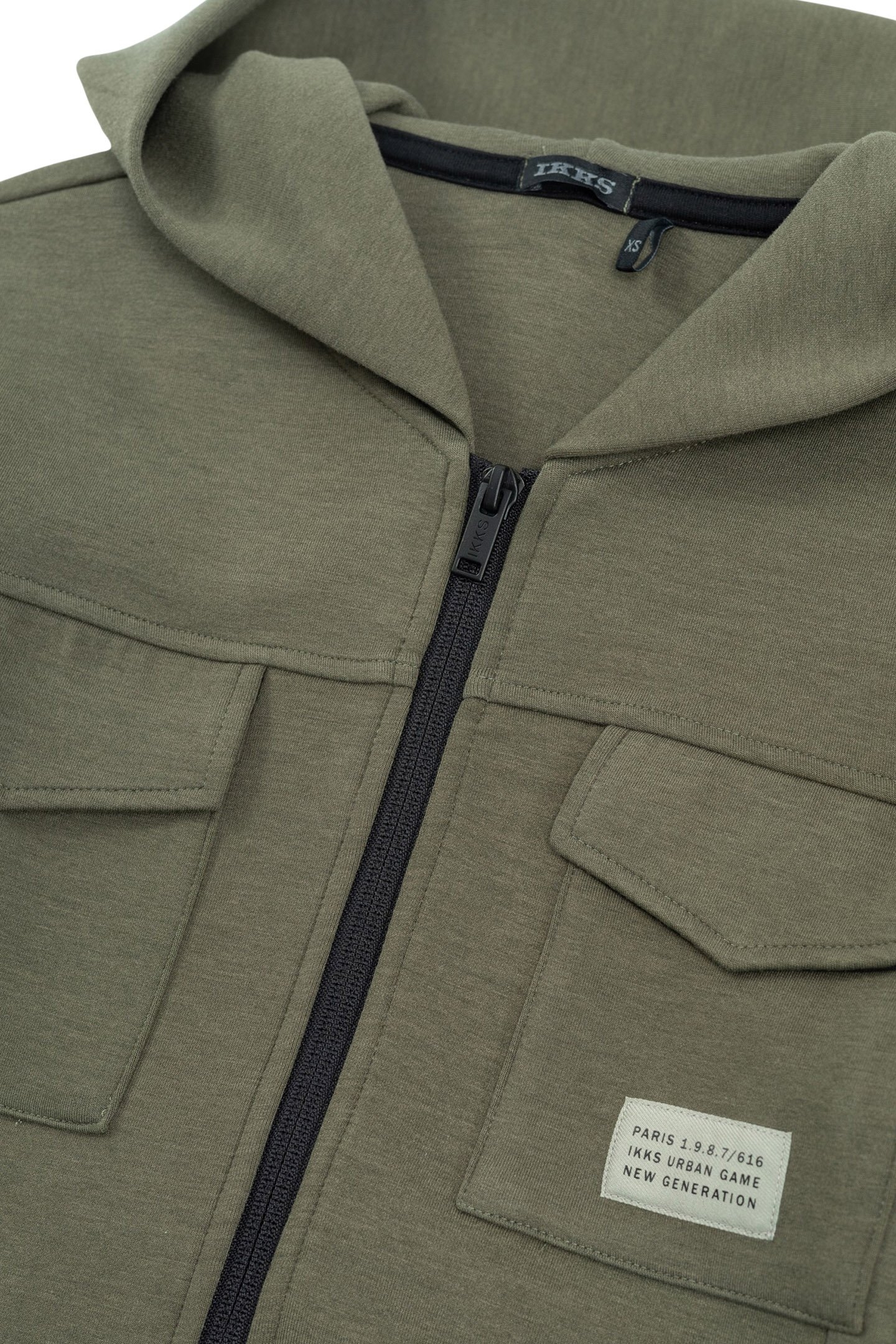 KHAKI CARDIGAN WITH BOYS' CHEST POCKETS 5