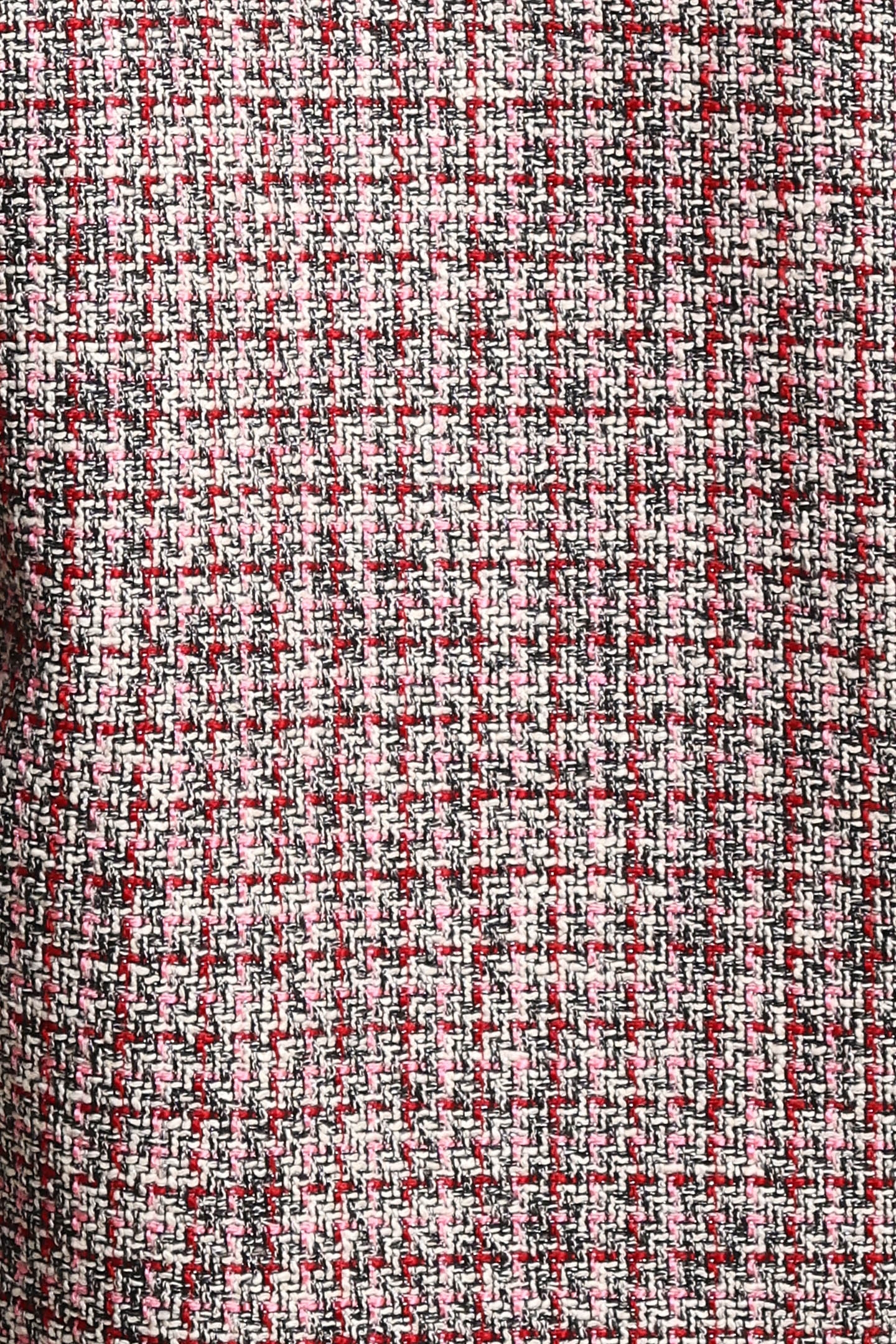 RED DECORATIVE TWEED-STYLE OVERSHIRT 7