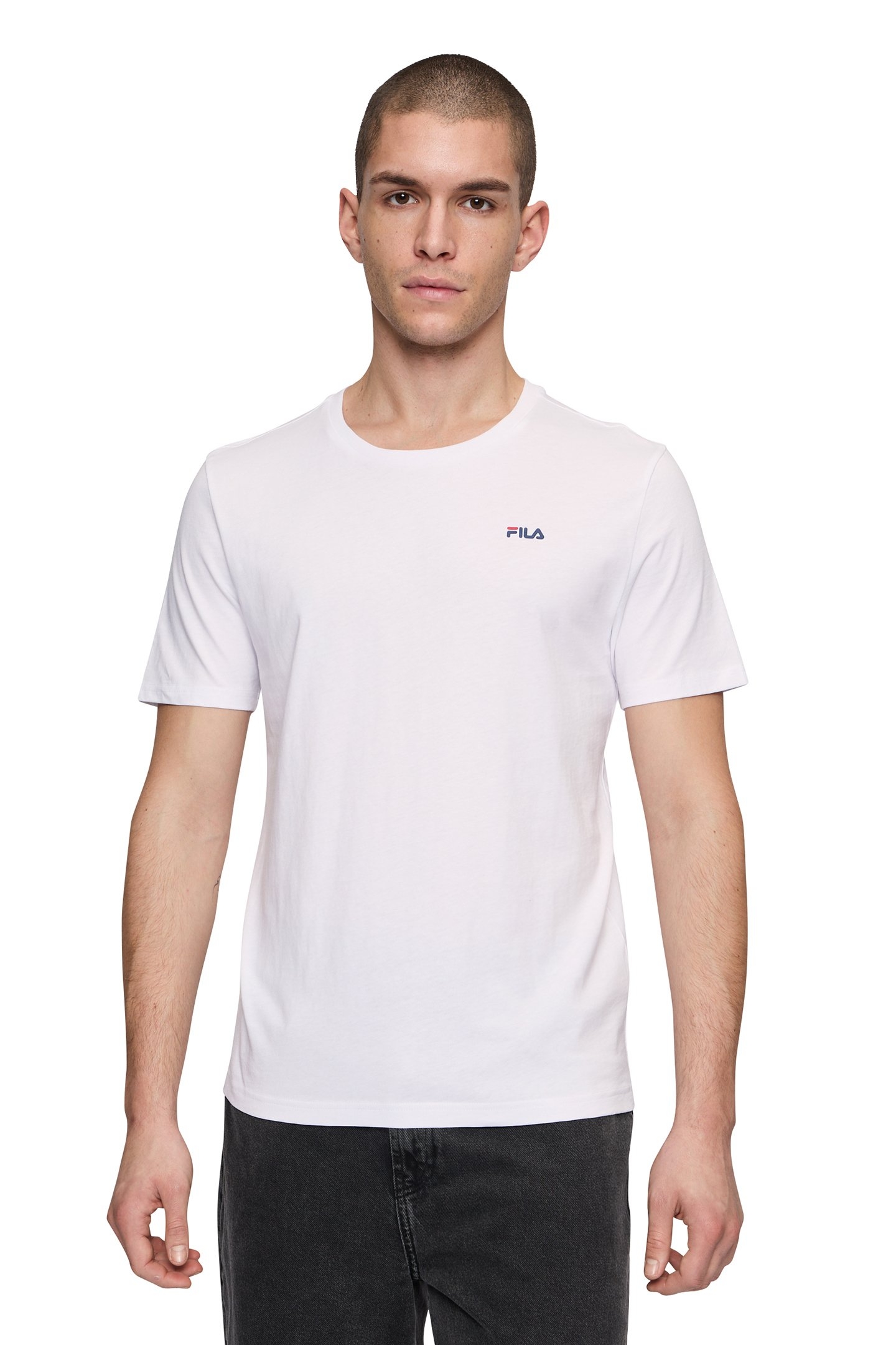 BROD TEE  DOUBLE PACK BRIGHTWHITE-BLACKBEAUTY 3