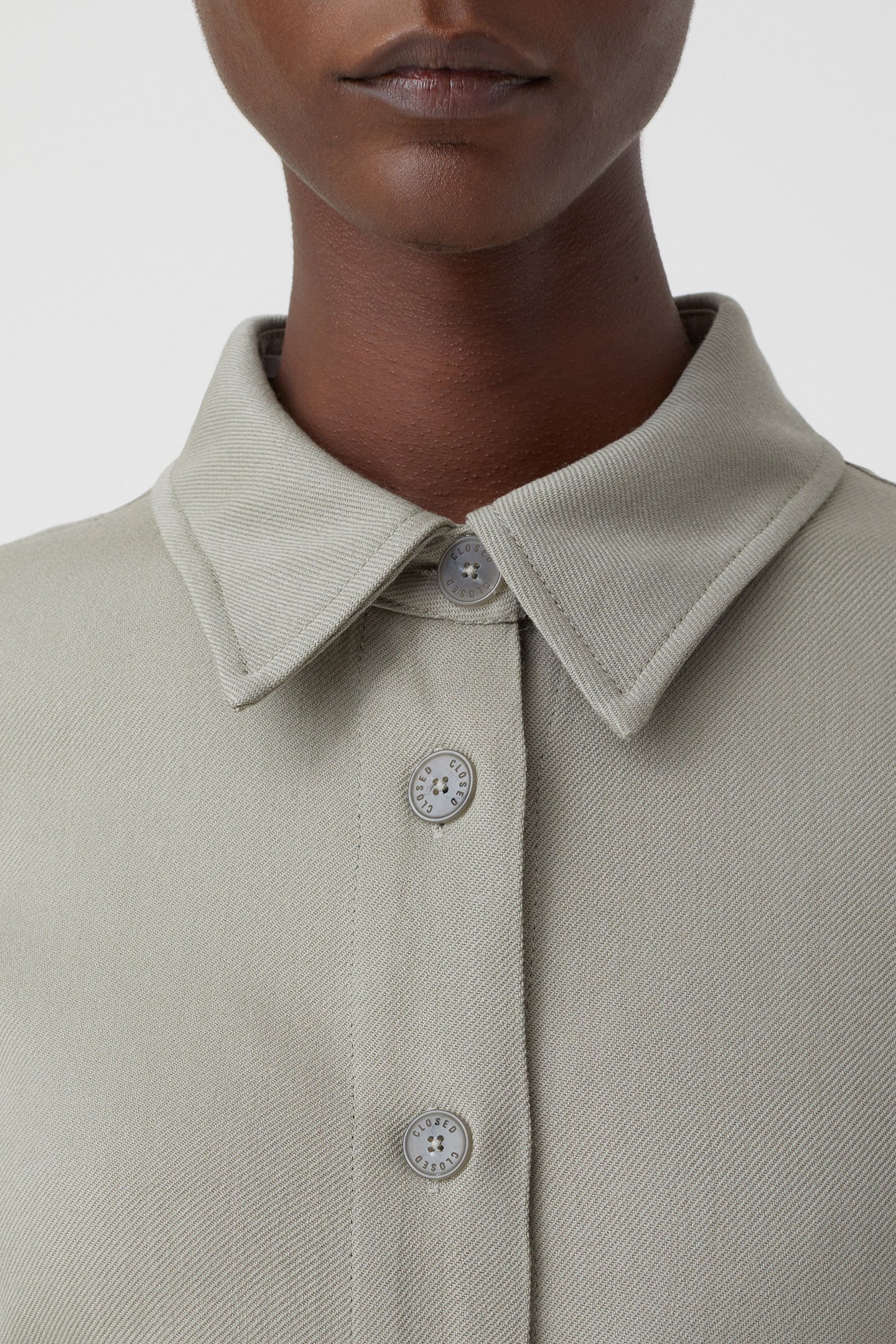 TRENCH DRESS DRESSES GREY MARBLE 5