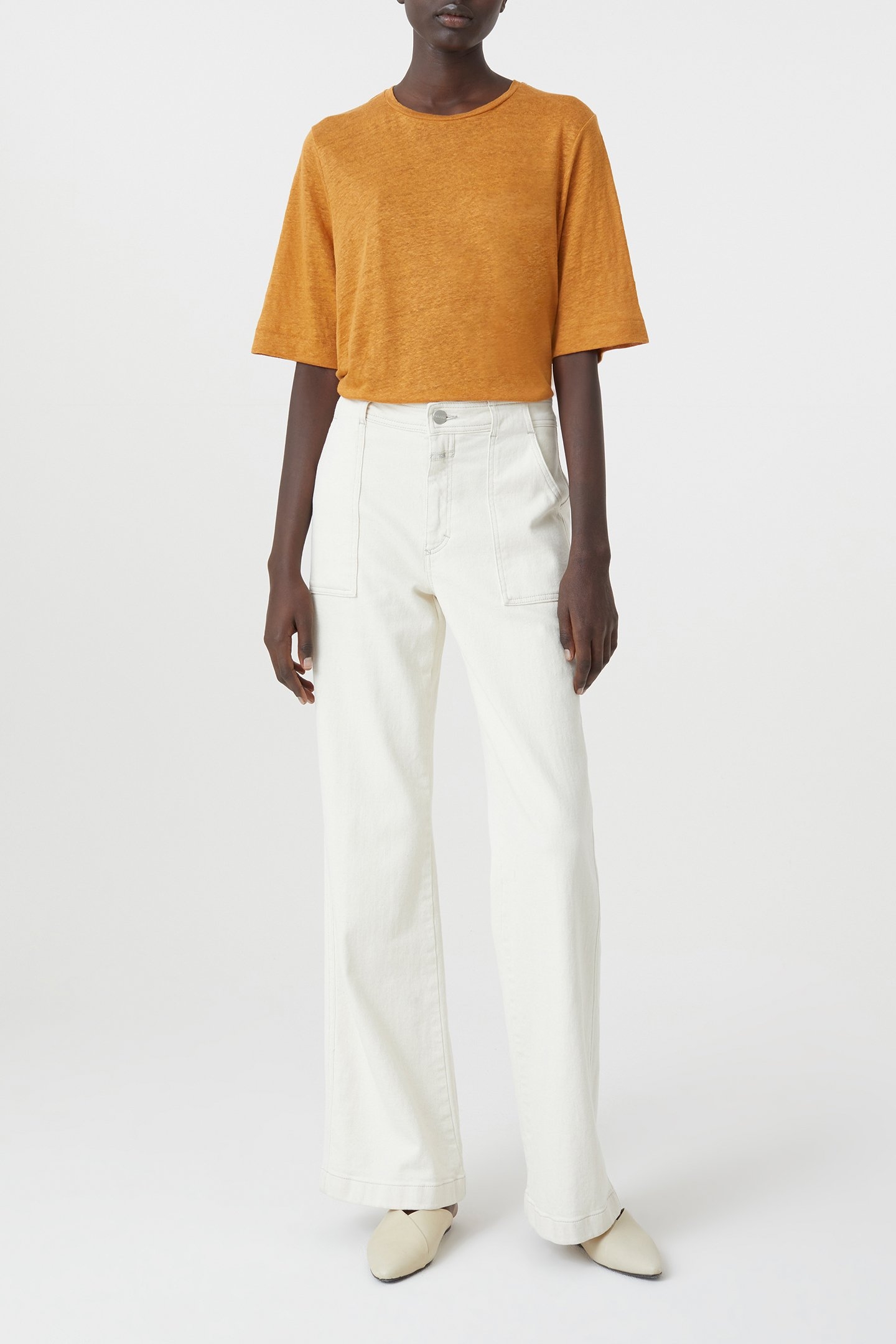 T-SHIRT WIDE SLEEVE T-SHIRTS GOLDEN CINNAMON 3