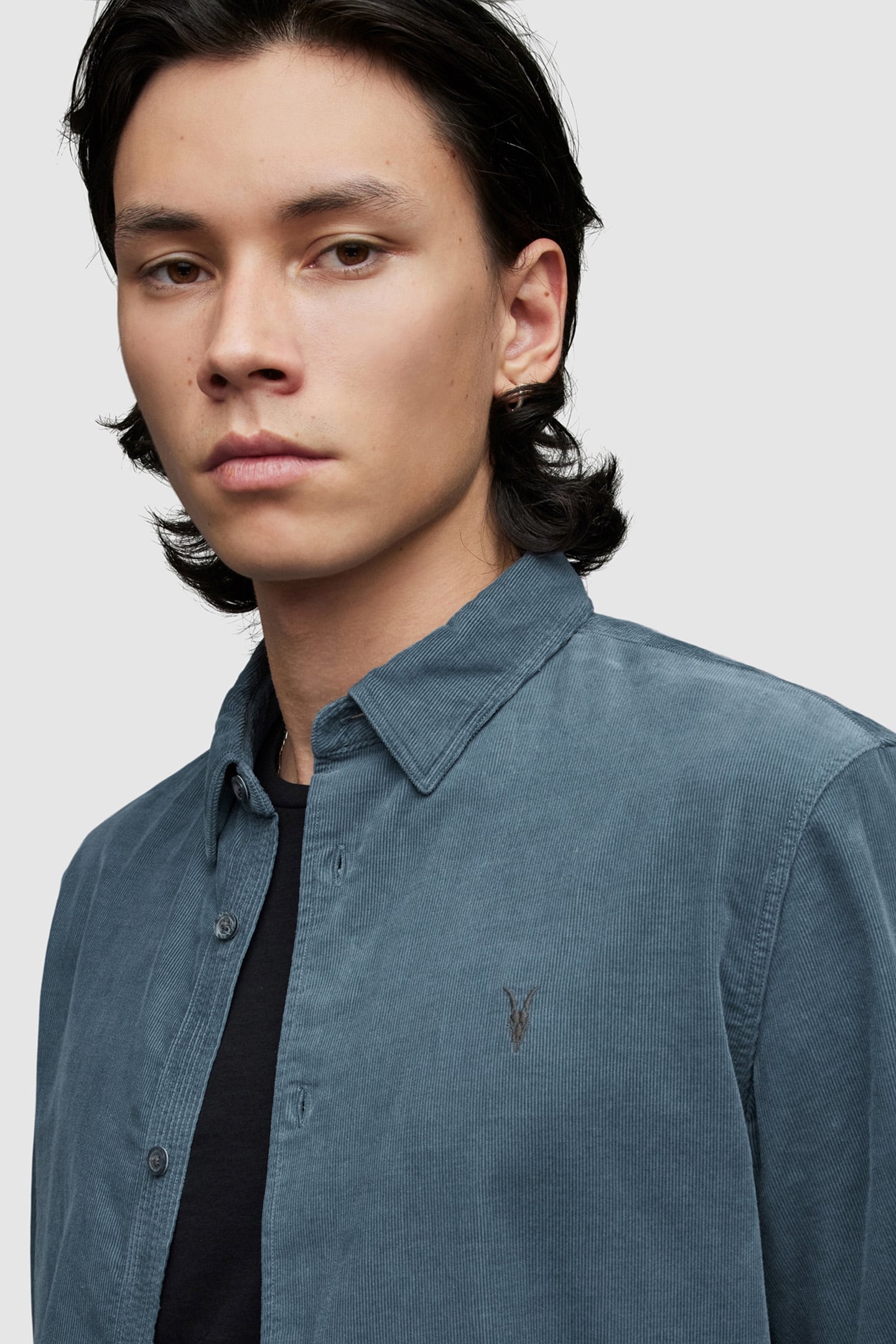 BIRCHWOOD LS SHIRT STORM GREY 5