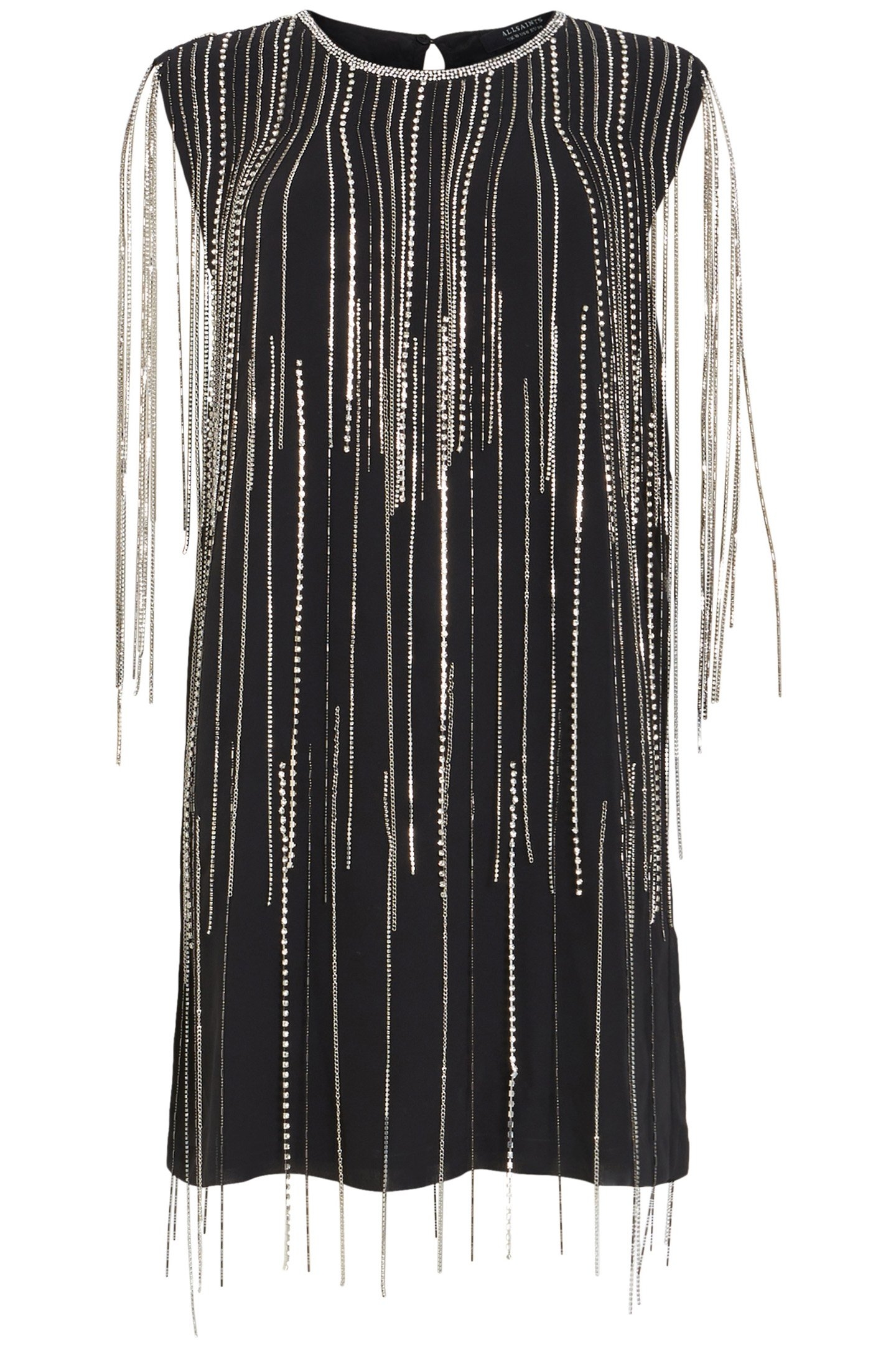 ILIA DIAMANTE DRESS BLACK 1