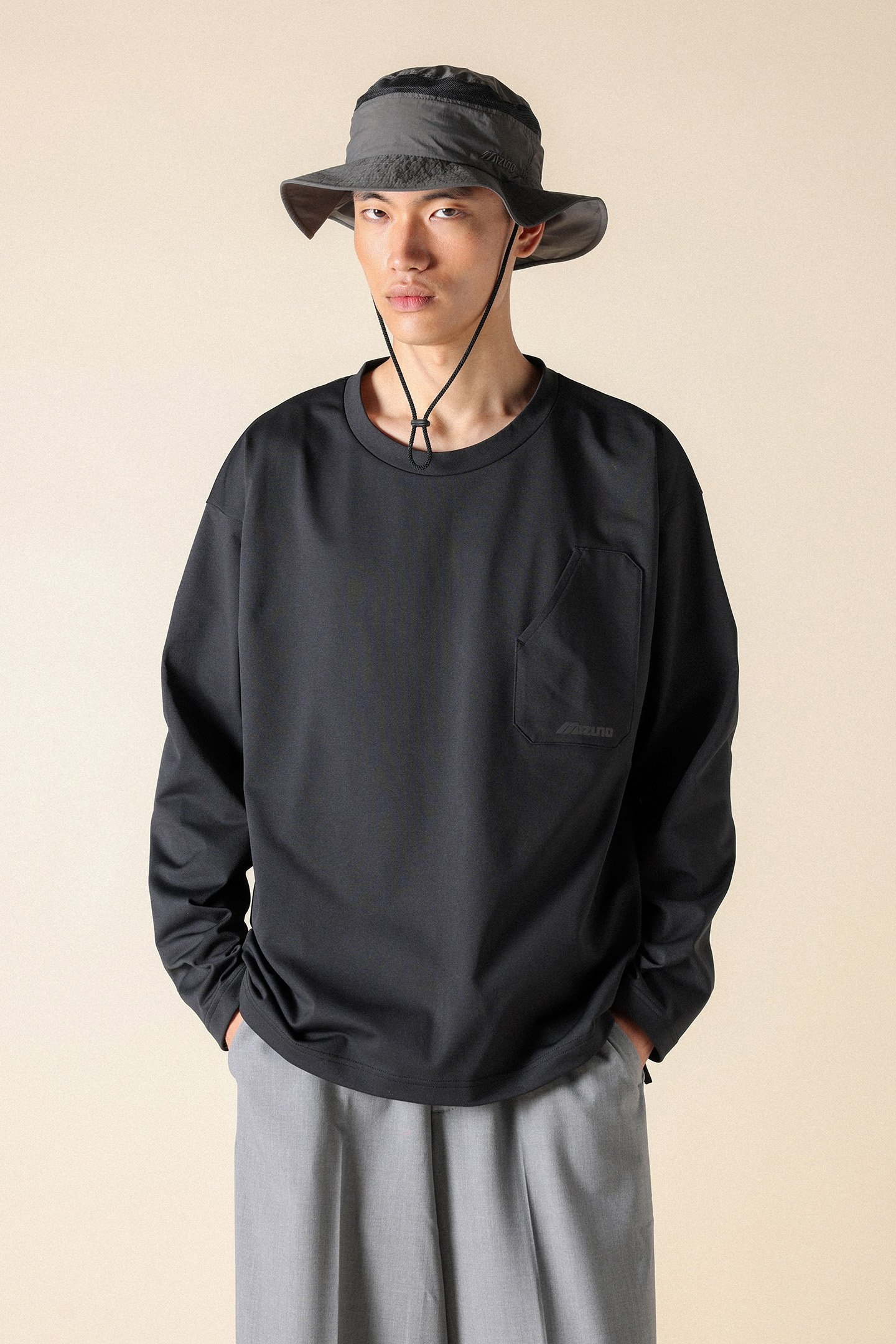 UNISEX SL HEAVY LONG SLEEVE TEE BLACK 1