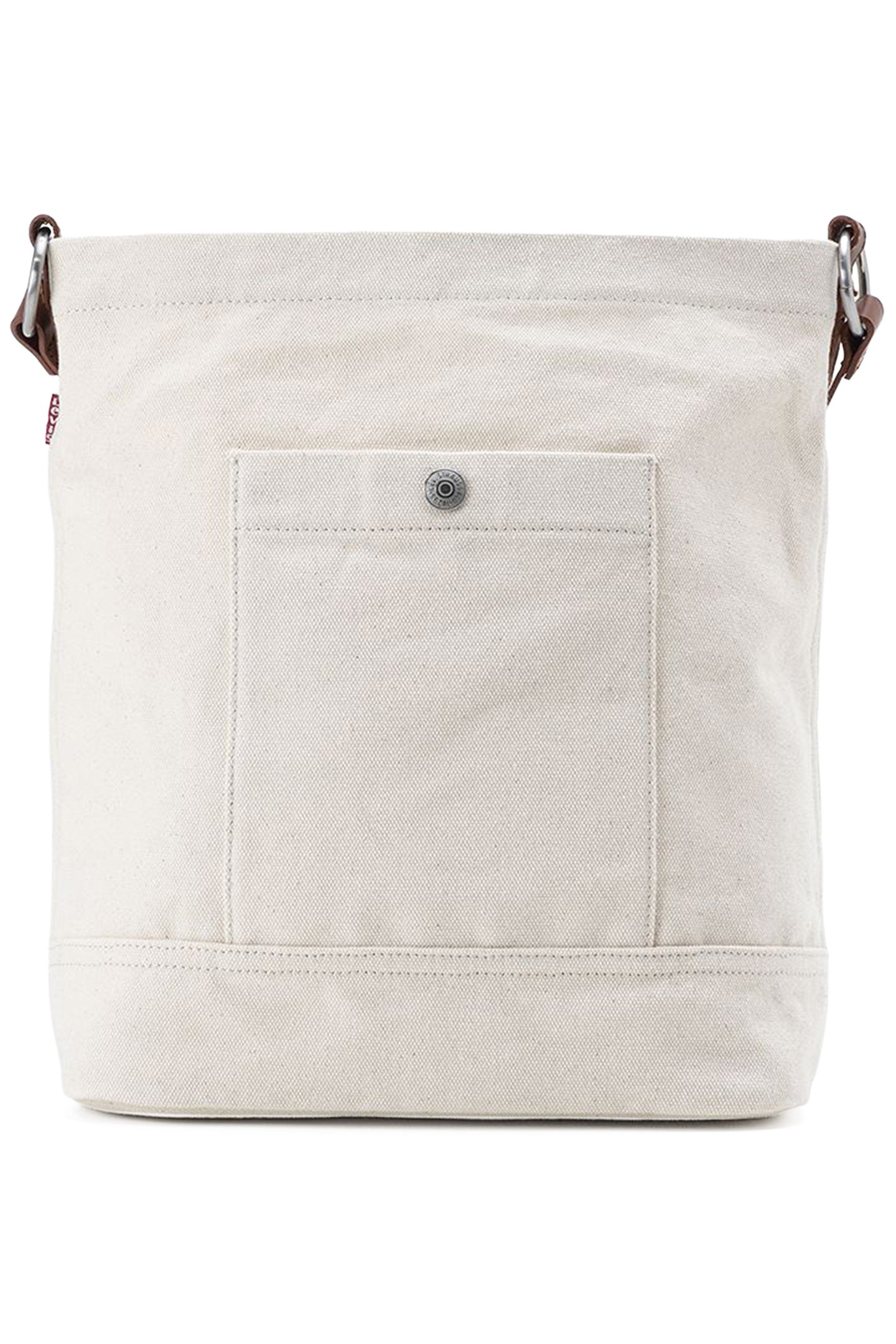 LEVI'S® HERITAGE BUCKET BAG IN WHITE DENIM 1